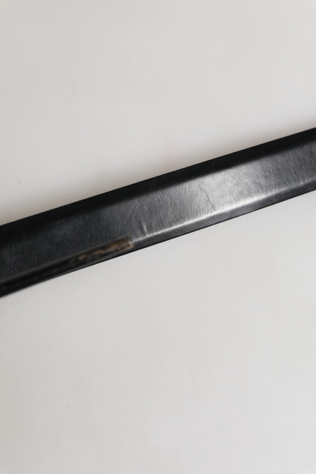 Dolce & Gabbana Men Black Leather Classic Metal Buckle Belt - RIMODA