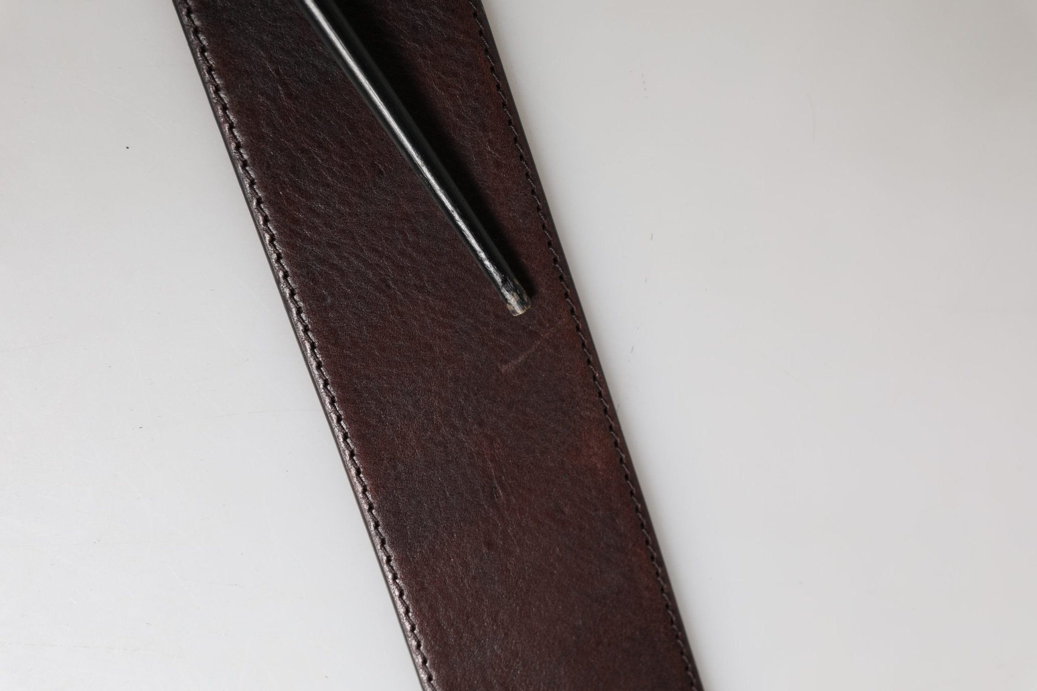 Dolce & Gabbana Men Brown Calfskin Leather Metal Buckle Belt - RIMODA