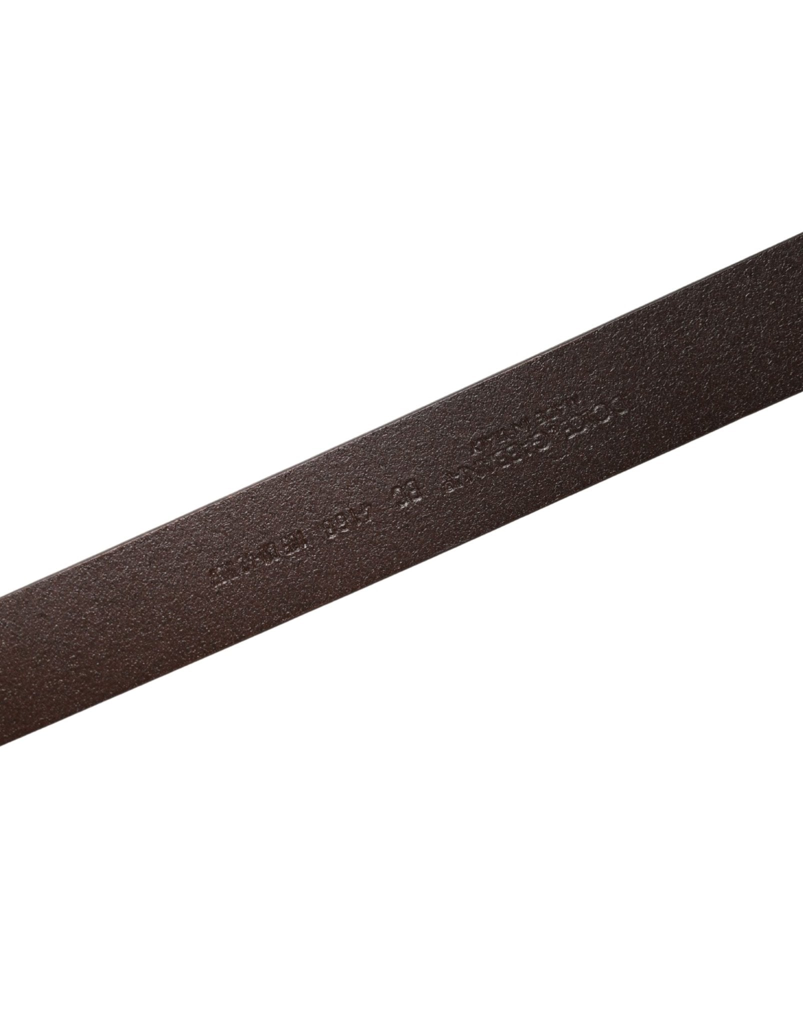 Dolce & Gabbana Men Brown Classic Leather Logo Buckle Belt - RIMODA