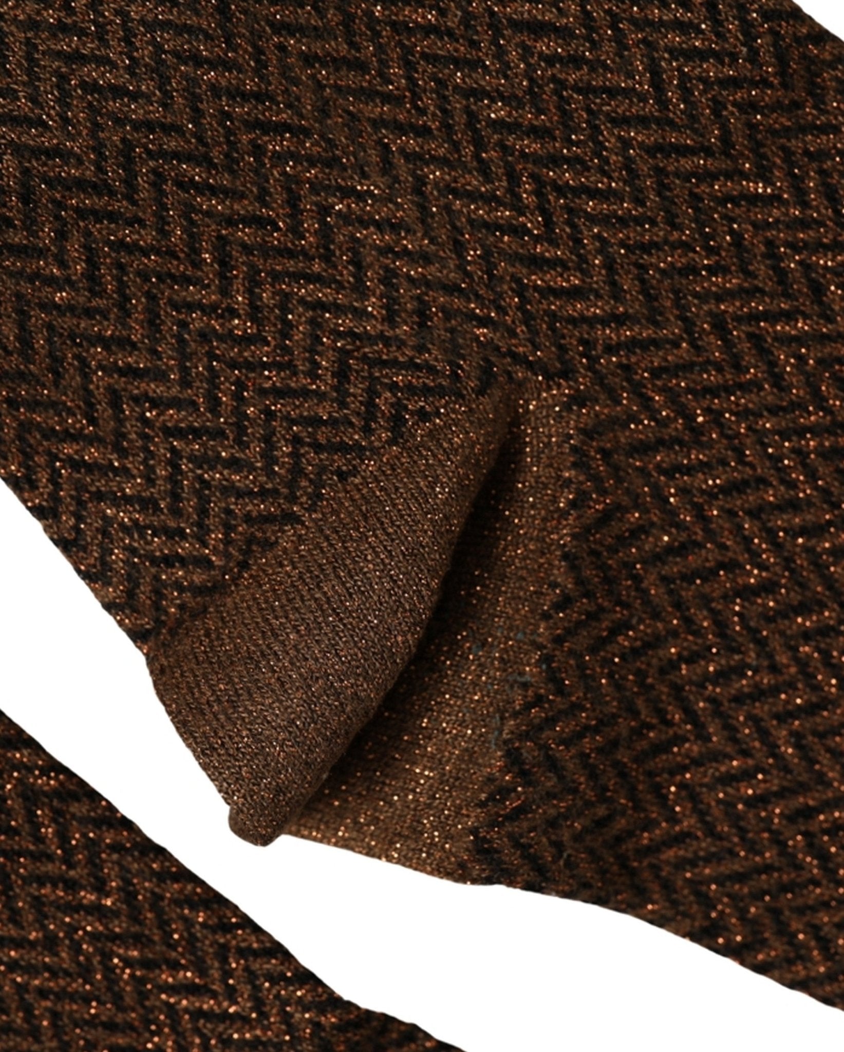 Dolce & Gabbana Men Brown Viscose Over The Calf Accessory Socks - RIMODA
