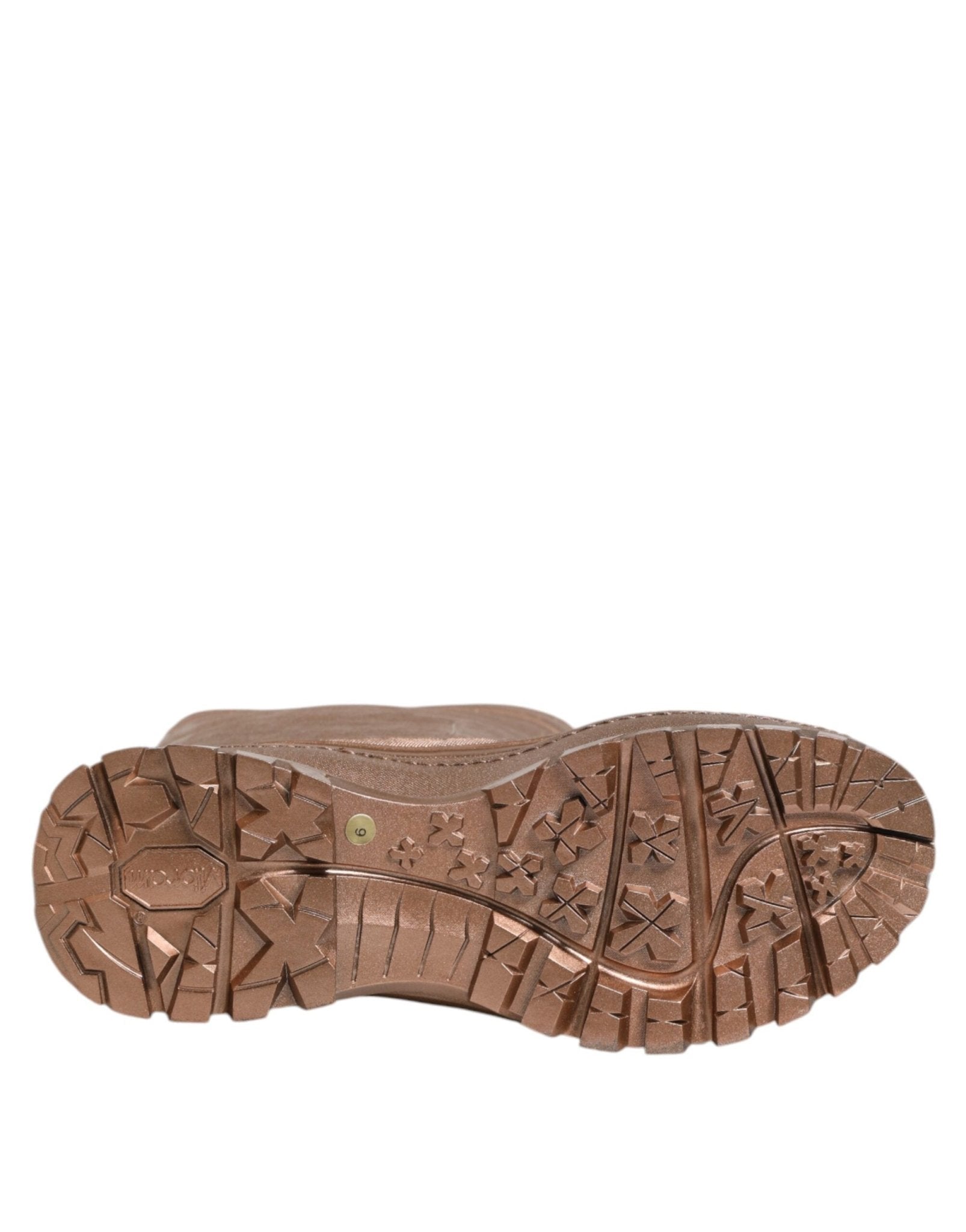 Dolce & Gabbana Metallic Gold Pull On Rain Boots Shoes - RIMODA