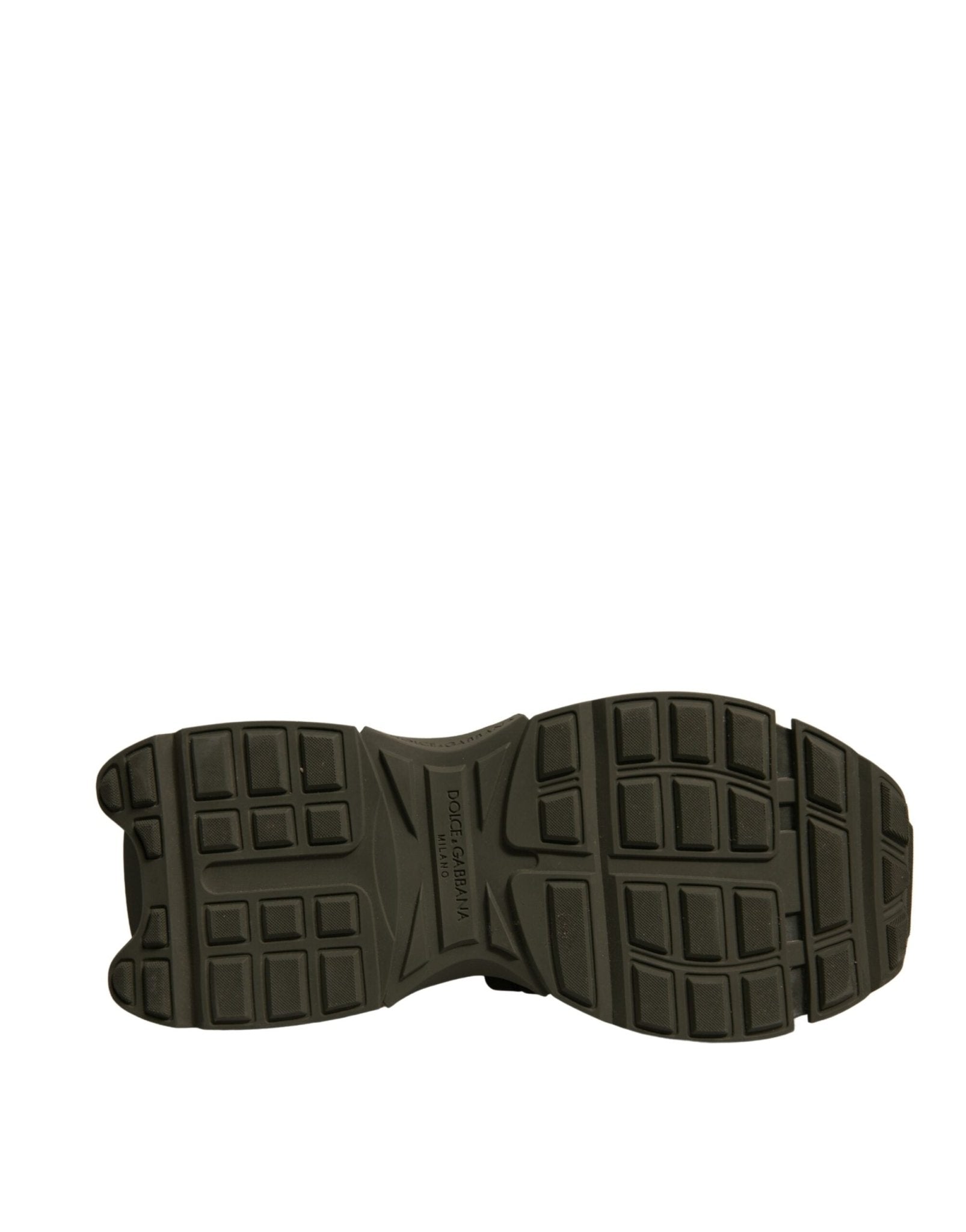 Dolce & Gabbana Military Green Space Low Top Sneakers Shoes - RIMODA