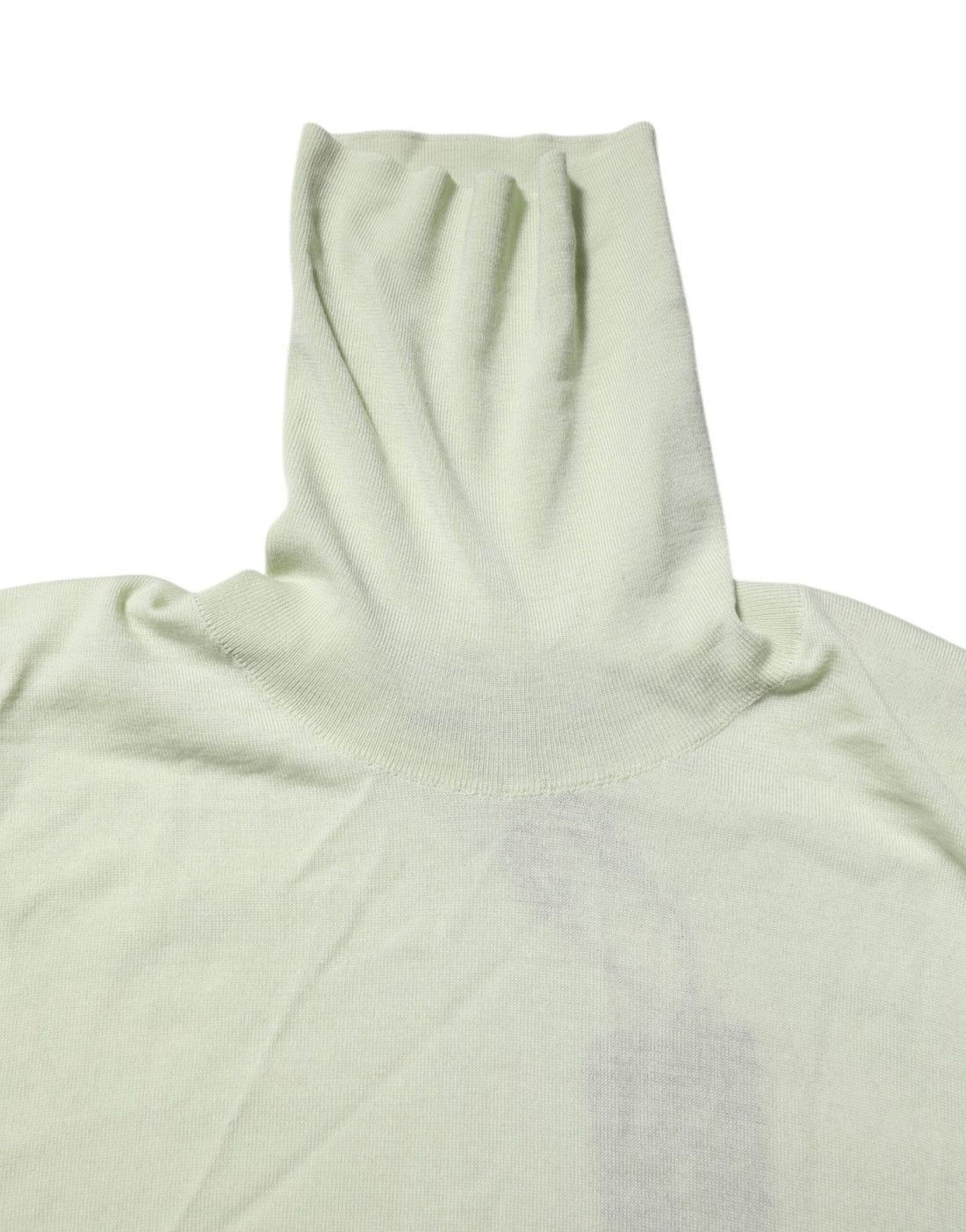 Dolce & Gabbana Mint Green Wool Turtleneck Pullover Sweater - RIMODA
