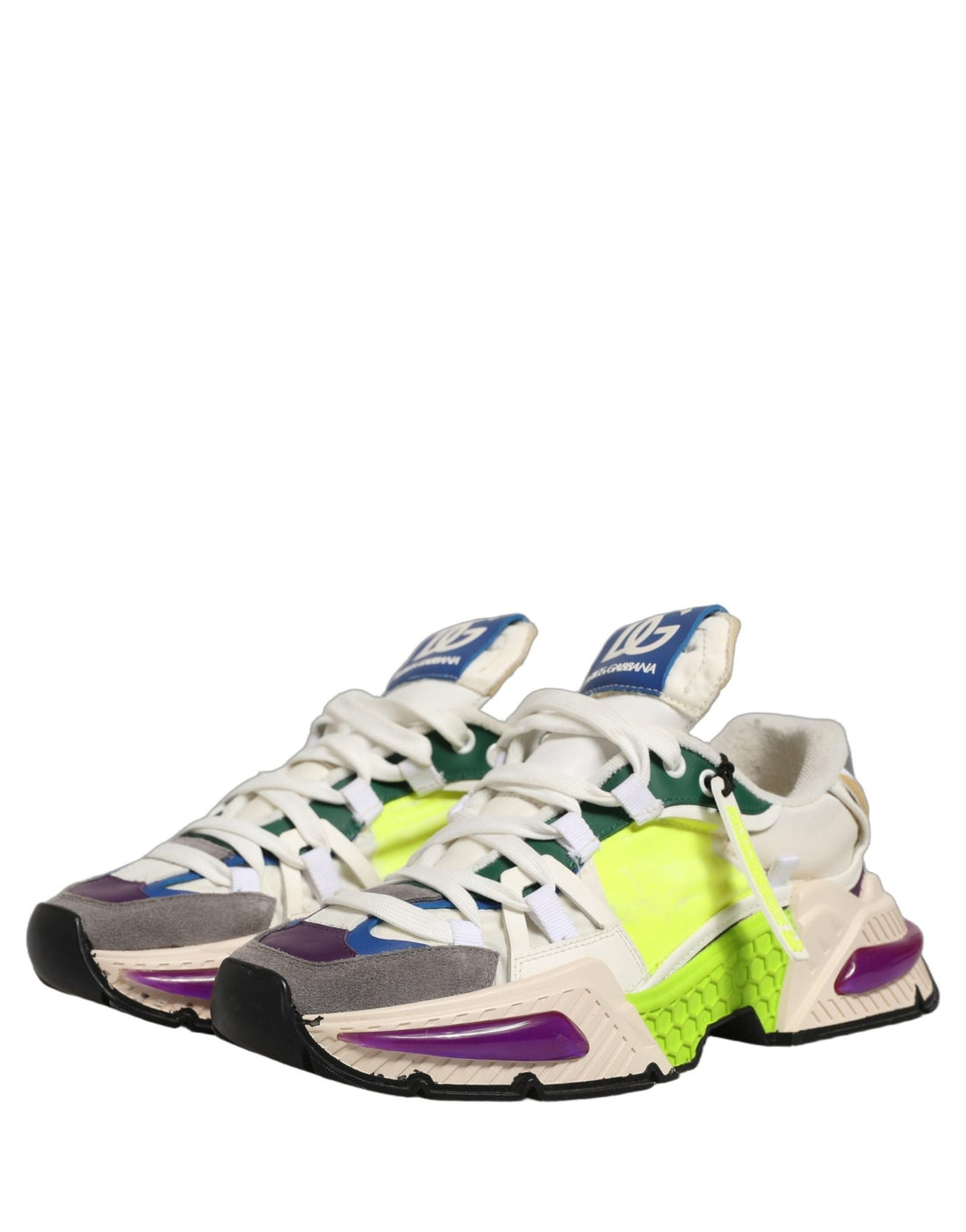 Dolce & Gabbana Multicolor Airmaster Low Top Sneaker Shoes - RIMODA