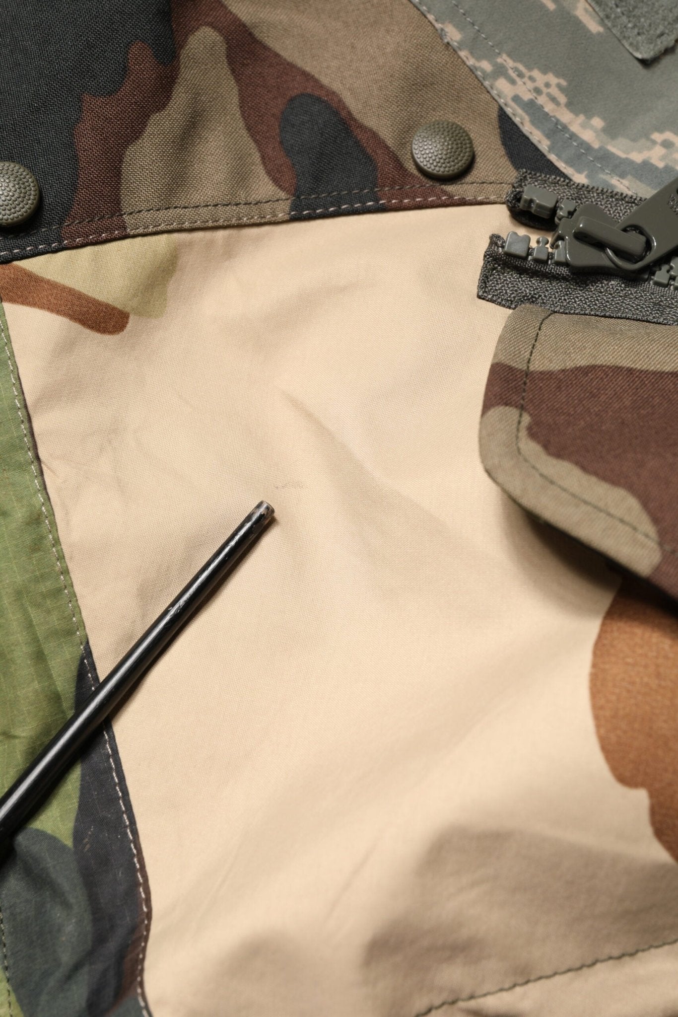 Dolce & Gabbana Multicolor Camouflage Hooded RainCoat Jacket - RIMODA