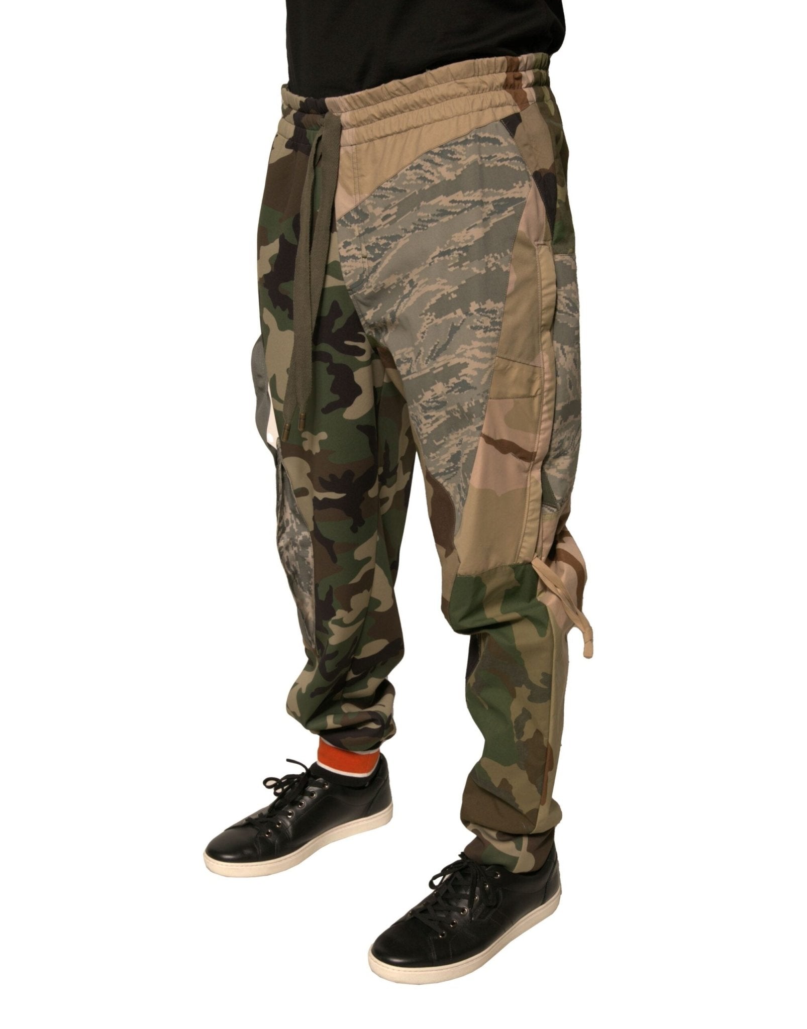 Dolce & Gabbana Multicolor Camouflage Jogger Sweatpants Pants - RIMODA