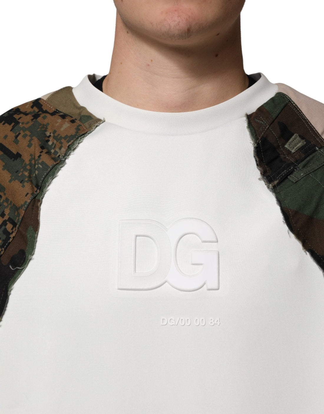 Dolce & Gabbana Multicolor Camouflage Sweatshirt Sweater - RIMODA