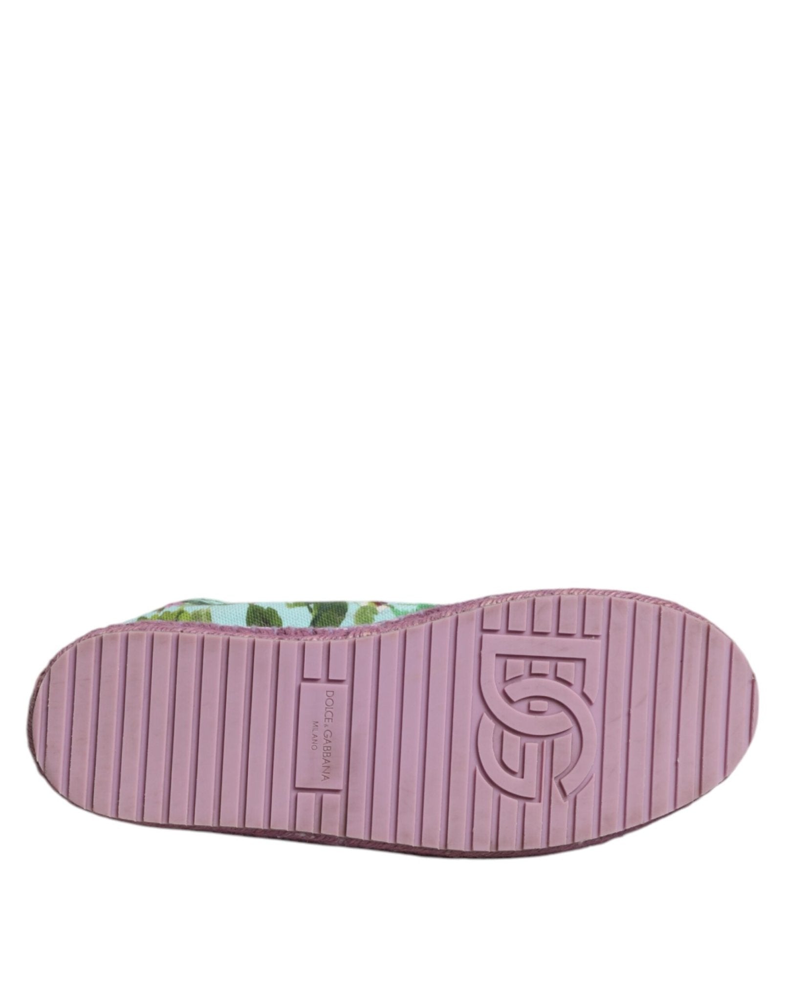Dolce & Gabbana Multicolor Canvas Espadrilles Sneakers Shoes - RIMODA