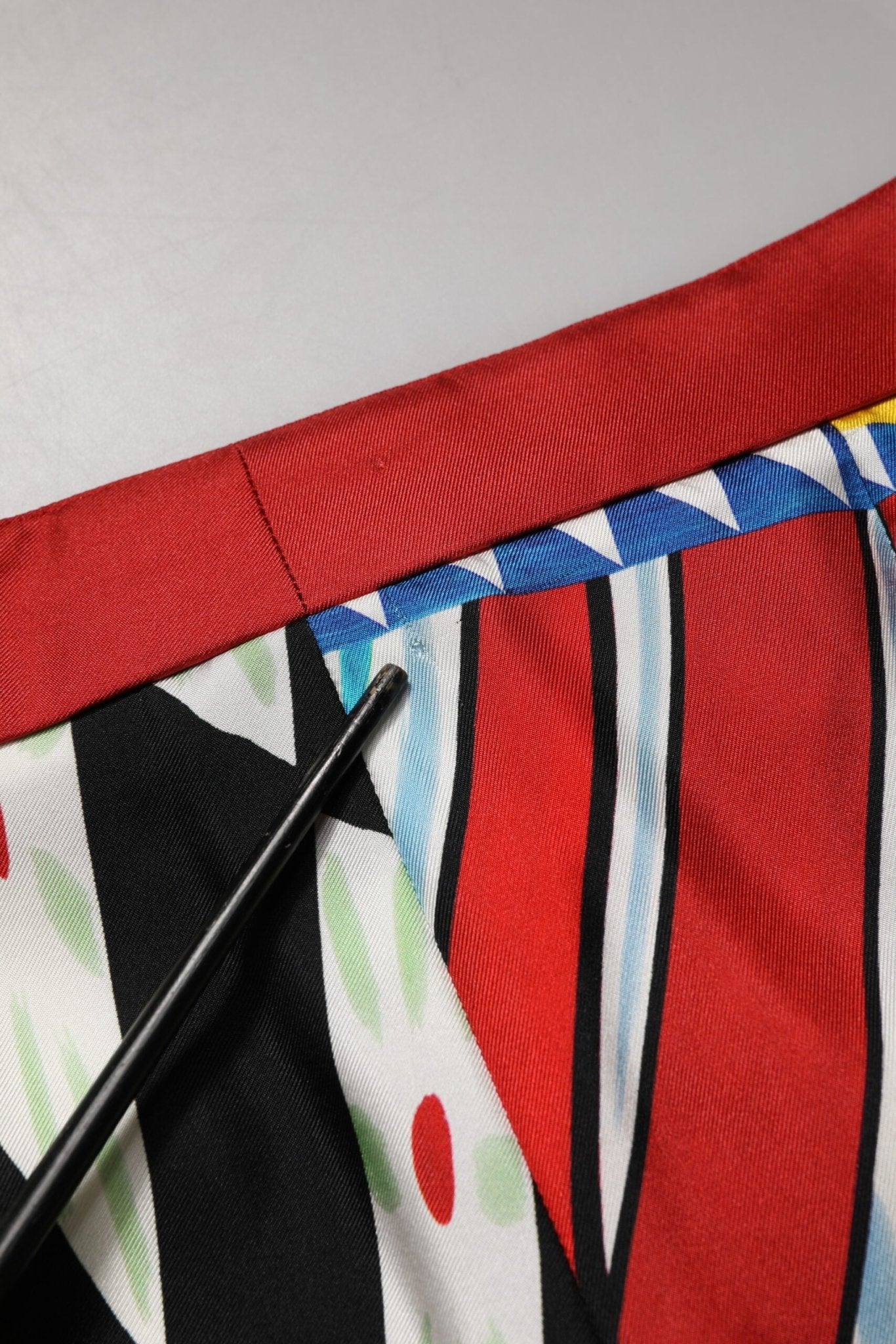 Dolce & Gabbana Multicolor Carretto Pattern Straight Pants - RIMODA
