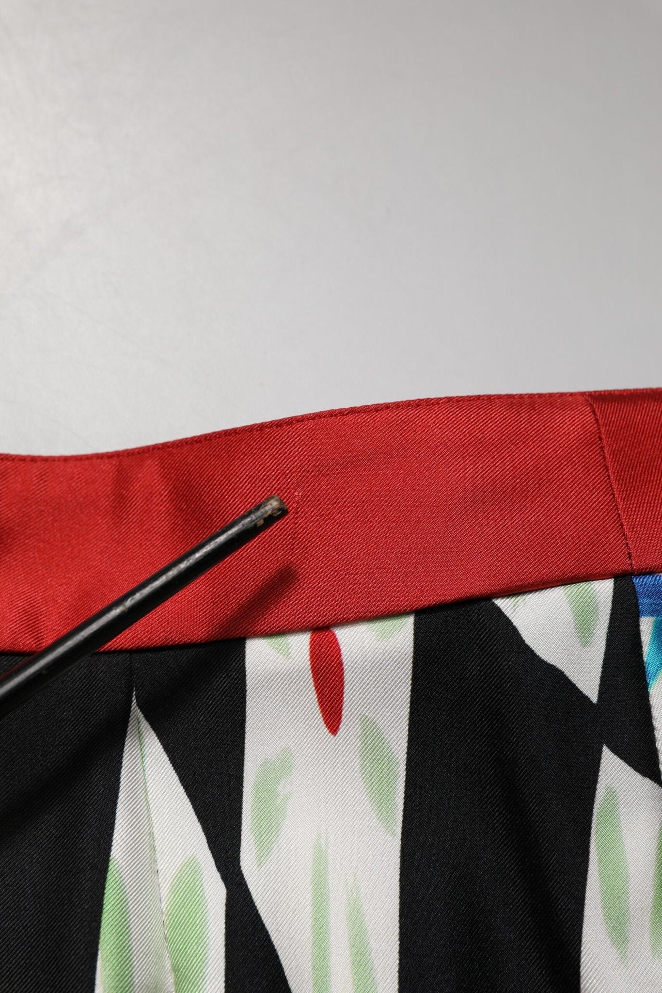 Dolce & Gabbana Multicolor Carretto Pattern Straight Pants - RIMODA