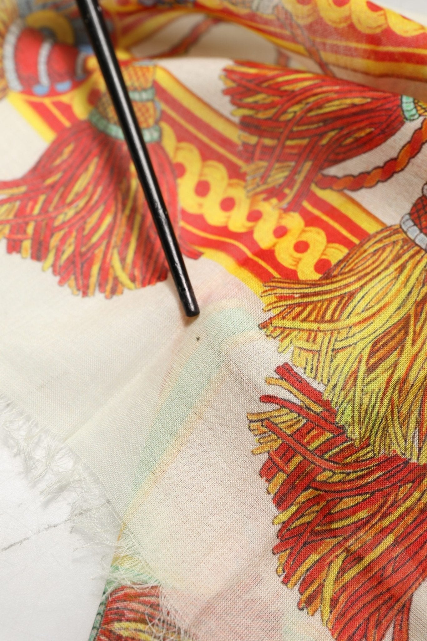 Dolce & Gabbana Multicolor Carretto Print Modal Shawl Scarf - RIMODA