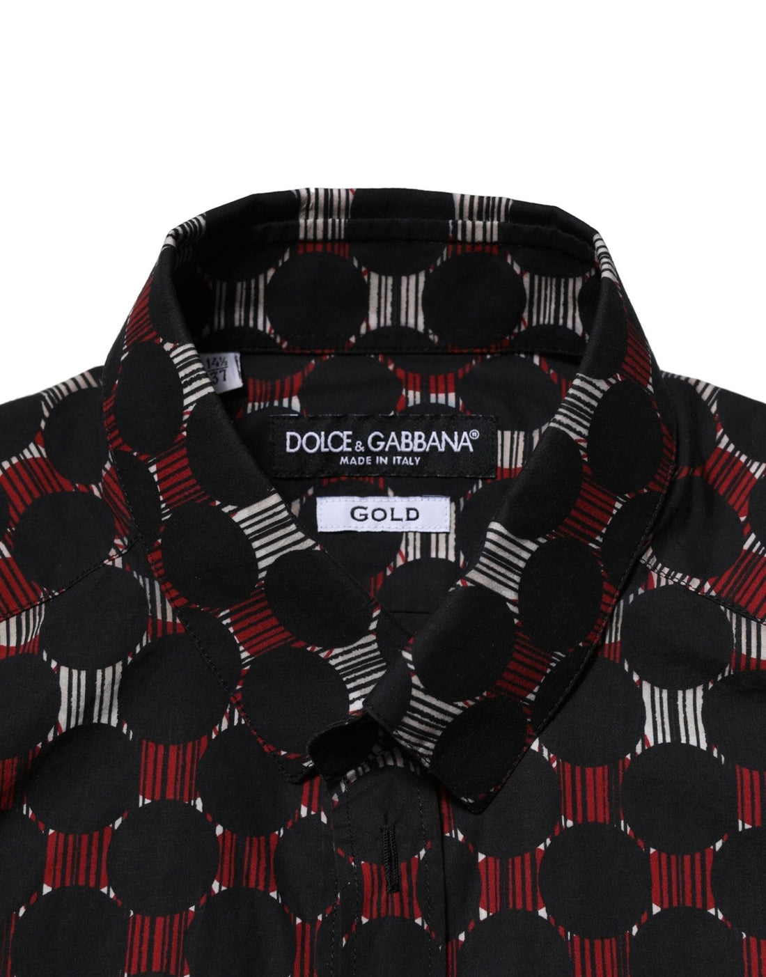 Dolce & Gabbana Multicolor Cotton GOLD Long Sleeves Shirt - RIMODA