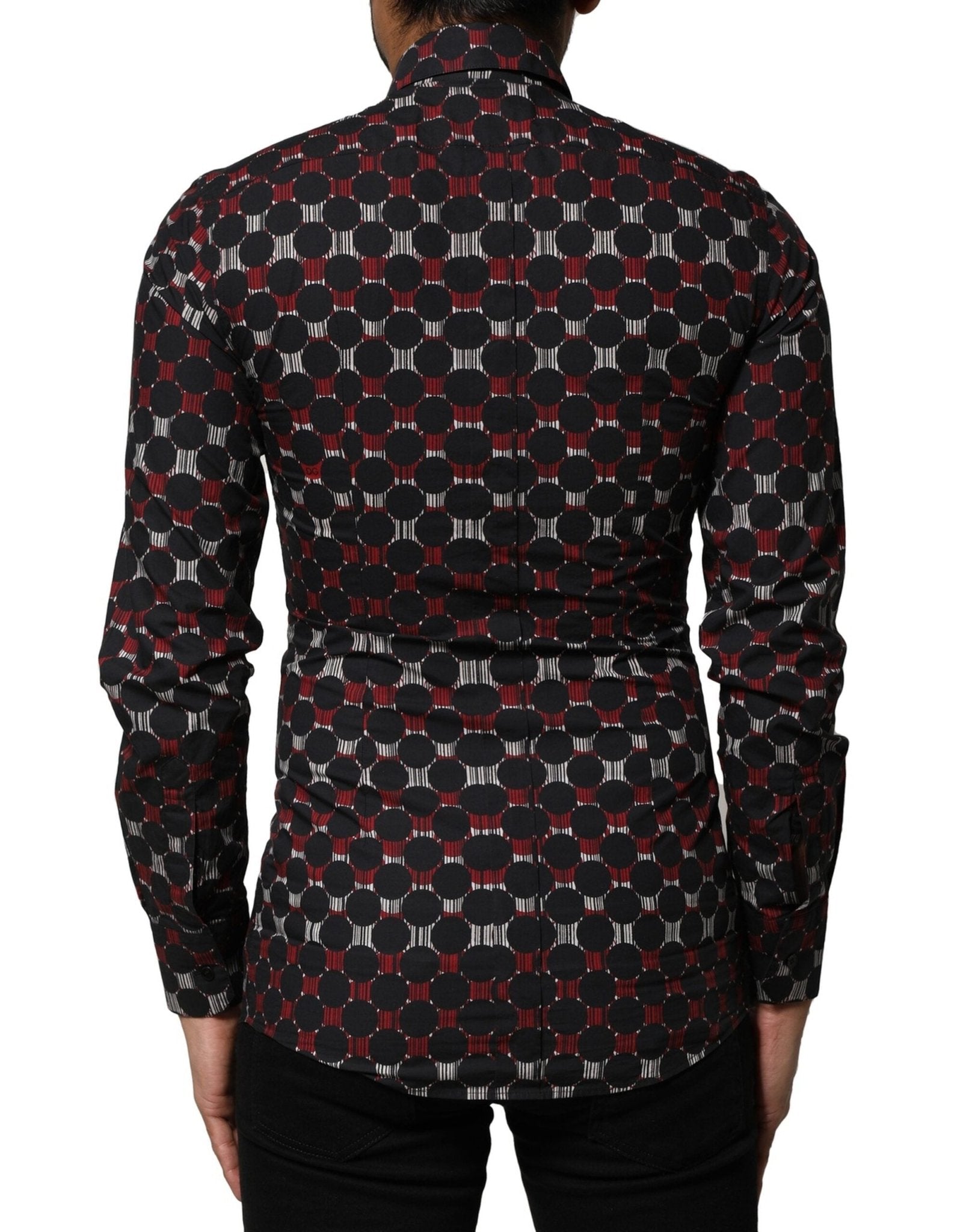 Dolce & Gabbana Multicolor Cotton GOLD Long Sleeves Shirt - RIMODA