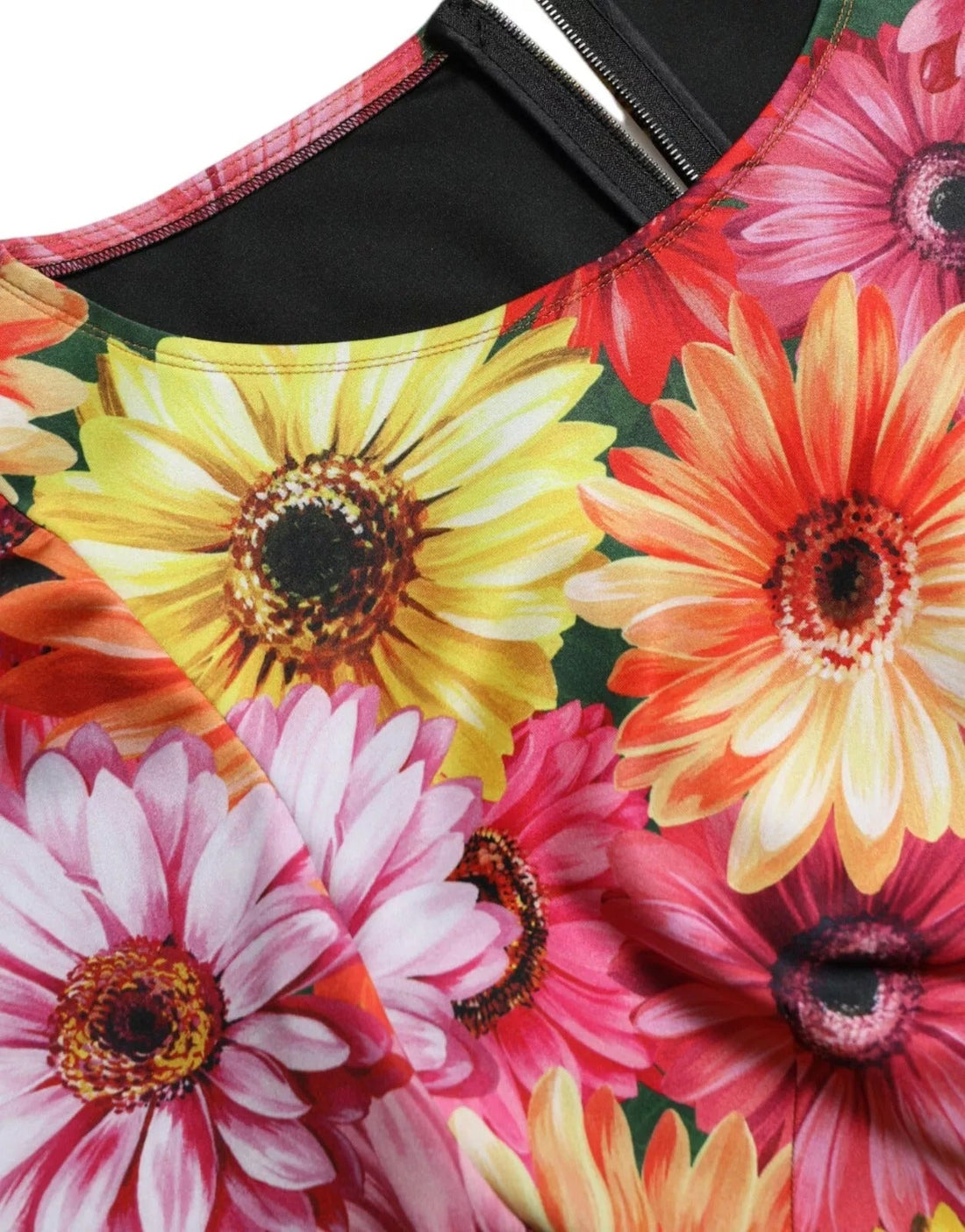 Dolce & Gabbana Multicolor Floral Print Sheath Mini Dress - RIMODA