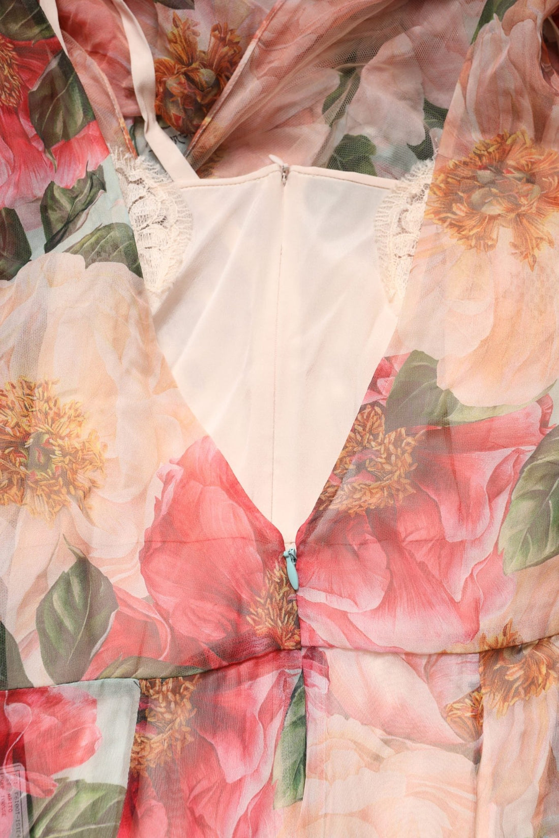 Dolce & Gabbana Multicolor Floral Silk Layered Maxi Dress - RIMODA