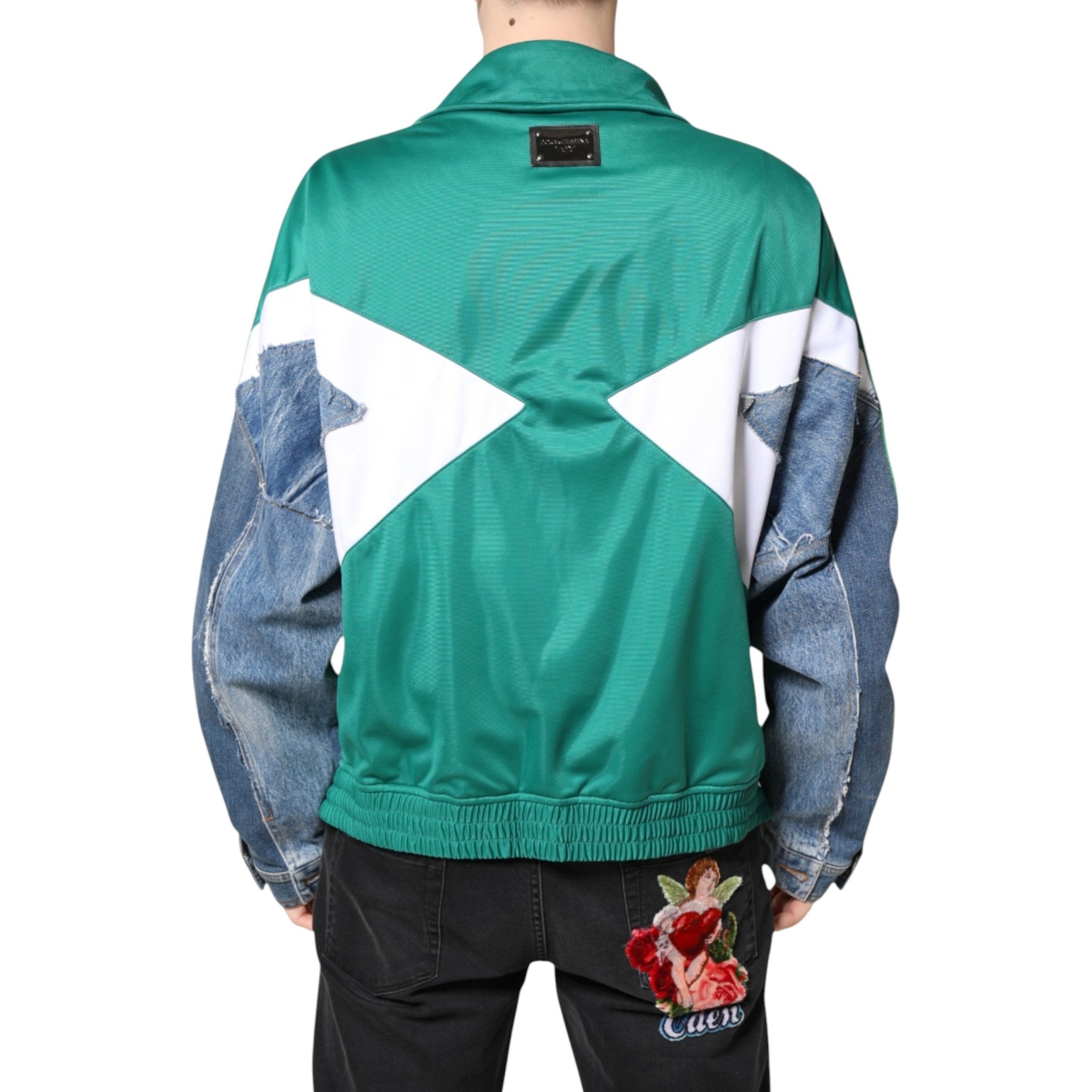 Dolce & Gabbana Multicolor Full Zip Windbreaker Jacket - RIMODA