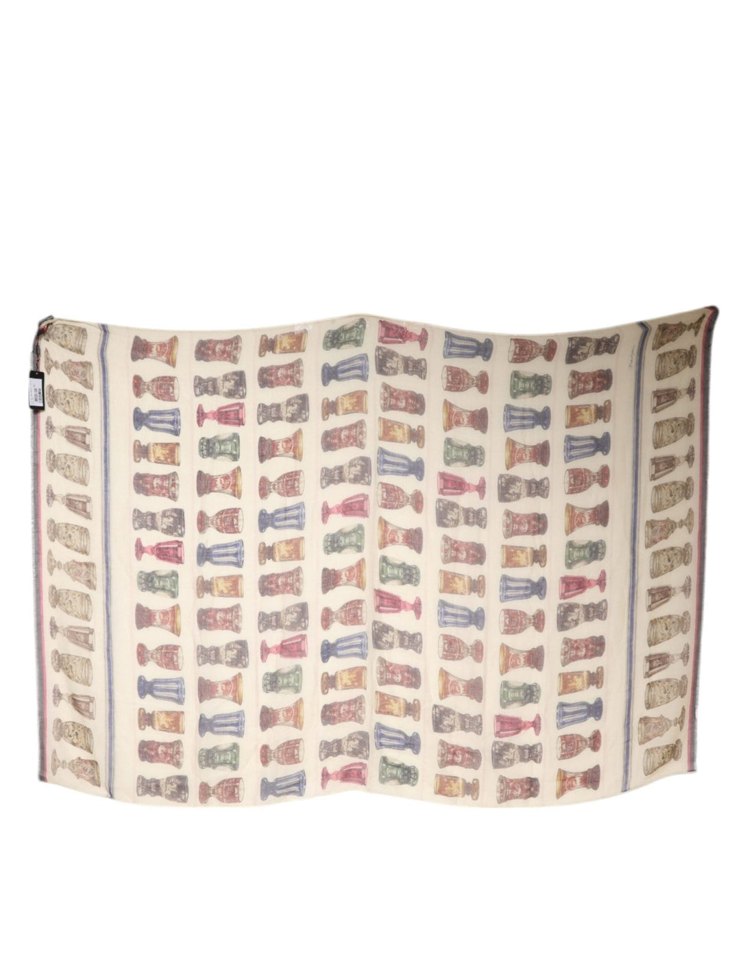 Dolce & Gabbana Multicolor Glass Cashmere Foulard Scarf - RIMODA