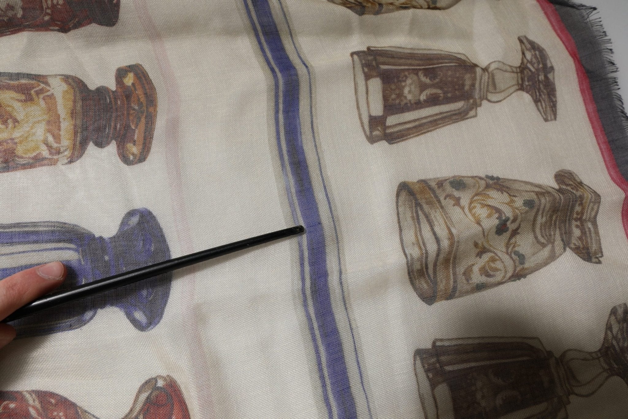 Dolce & Gabbana Multicolor Glass Cashmere Foulard Scarf - RIMODA
