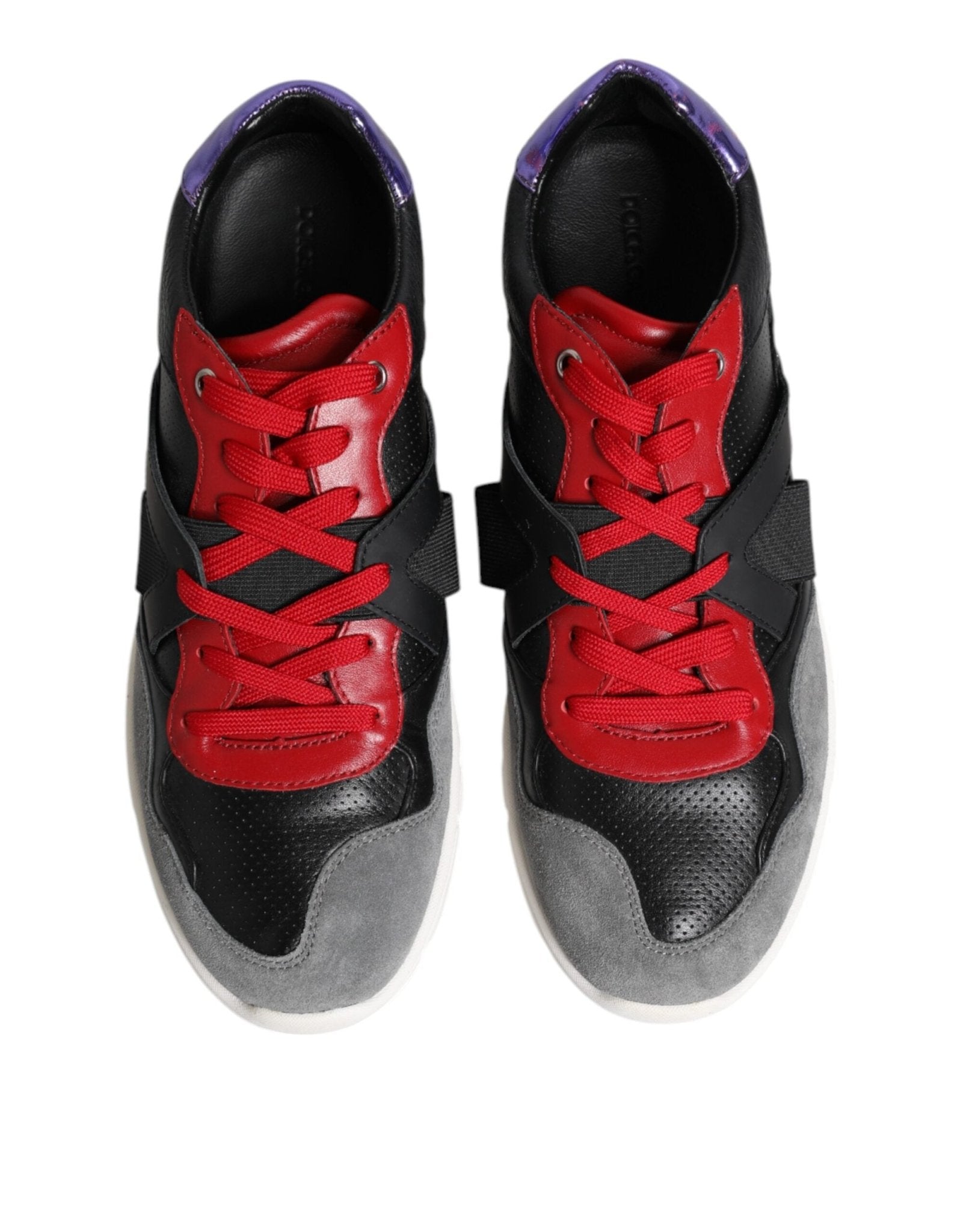 Dolce & Gabbana Multicolor Lace Up Low Top Men Sneakers Shoes - RIMODA