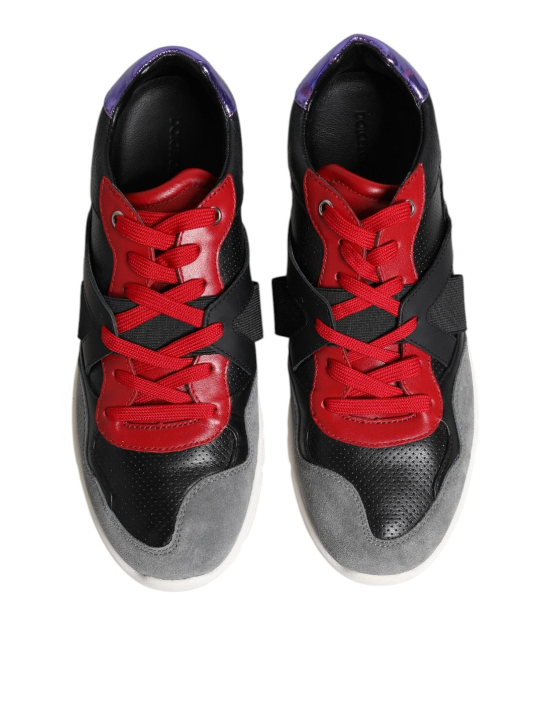 Dolce & Gabbana Multicolor Lace Up Low Top Men Sneakers Shoes - RIMODA