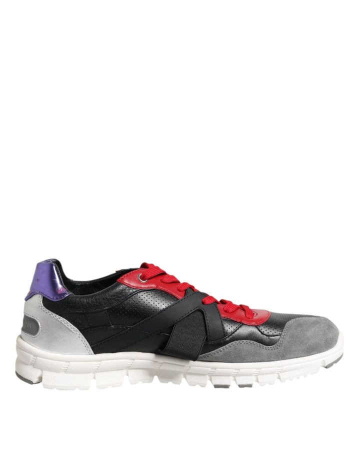 Dolce & Gabbana Multicolor Lace Up Low Top Men Sneakers Shoes - RIMODA