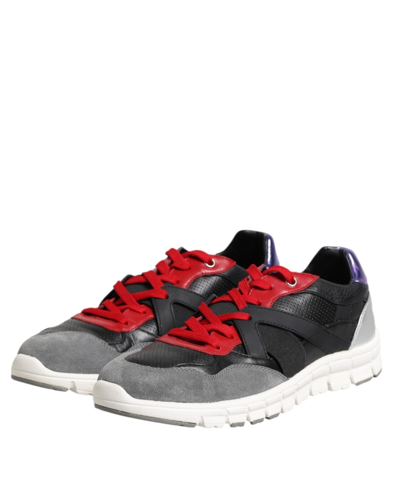 Dolce & Gabbana Multicolor Lace Up Low Top Men Sneakers Shoes - RIMODA