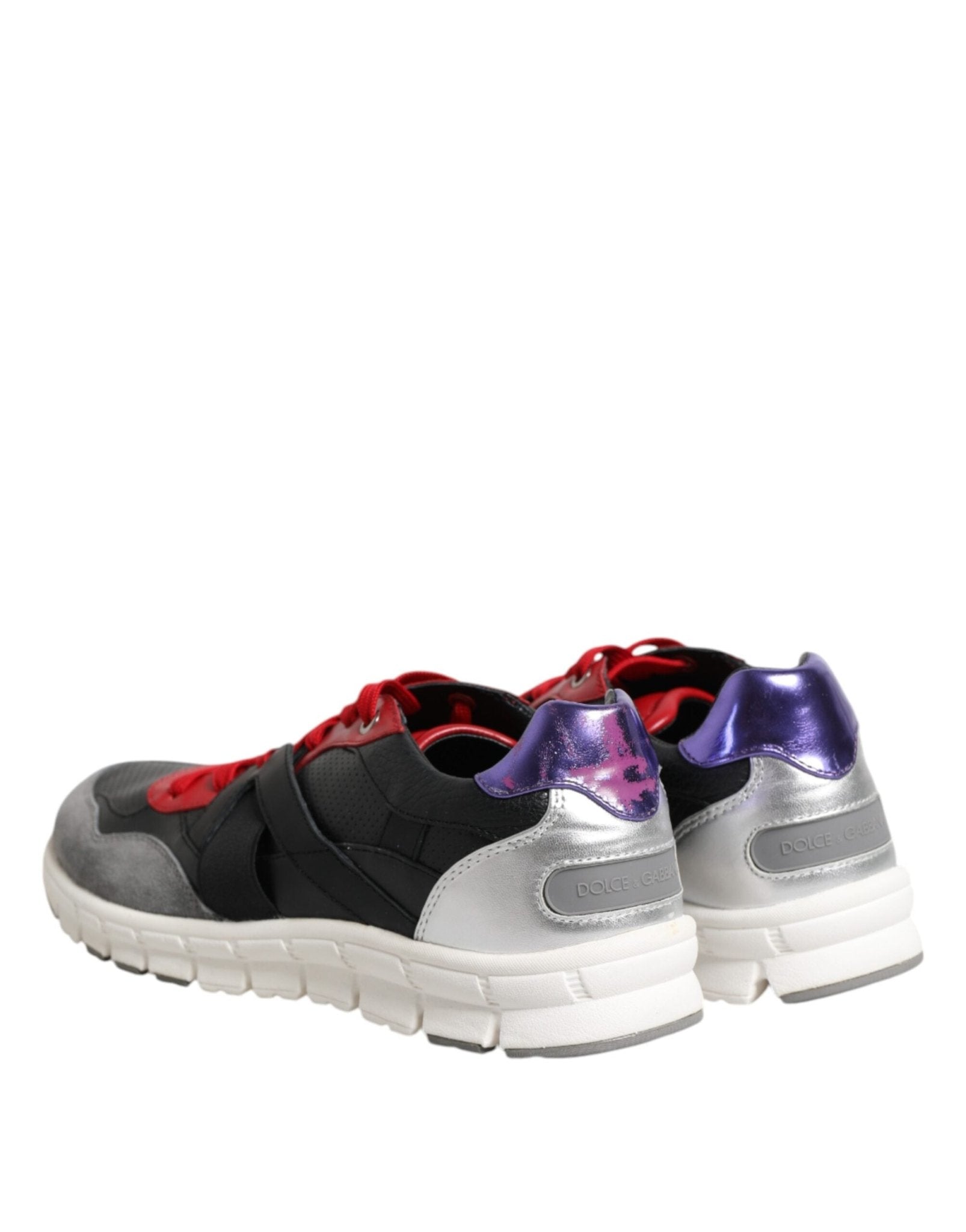 Dolce & Gabbana Multicolor Lace Up Low Top Men Sneakers Shoes - RIMODA