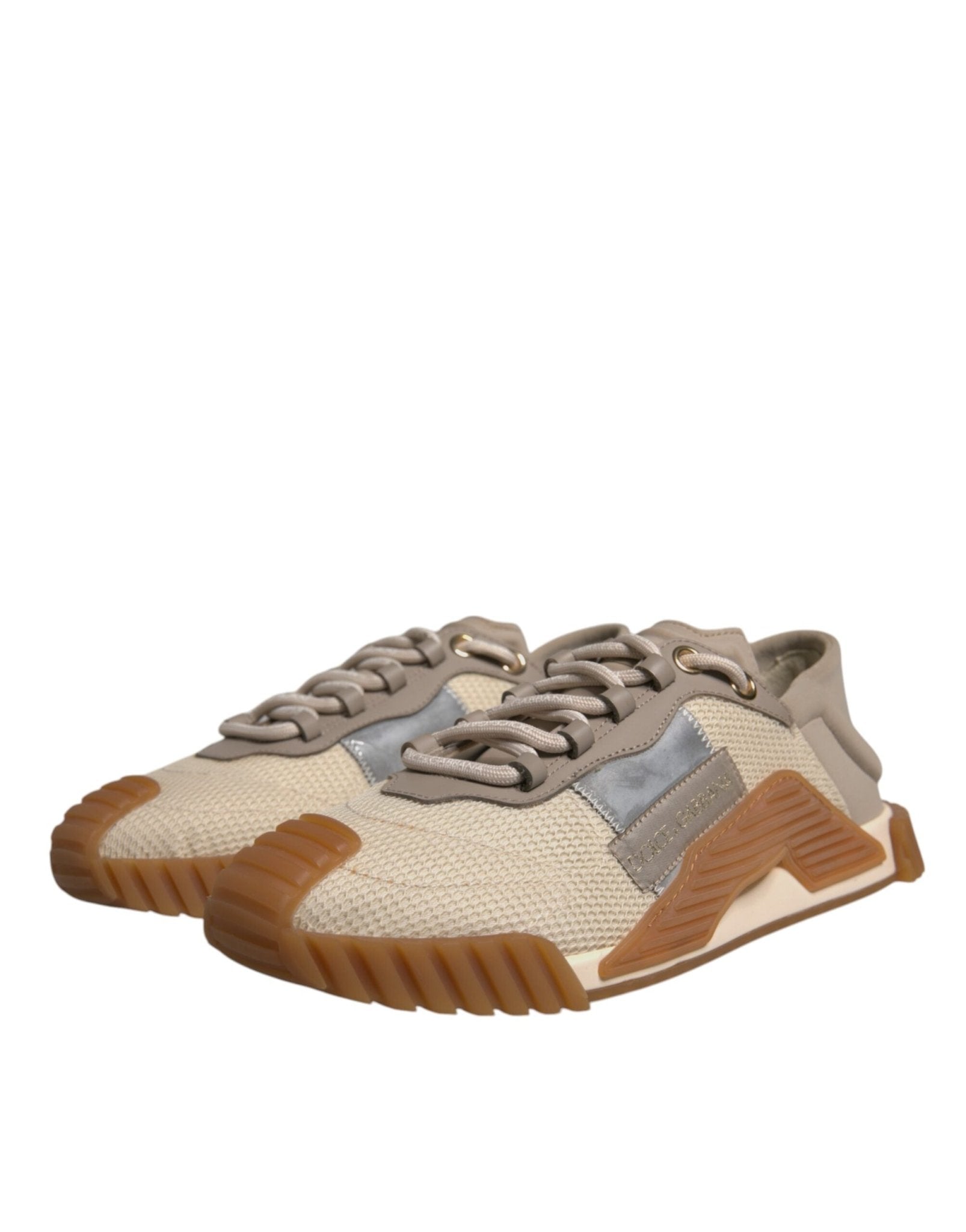 Dolce & Gabbana Multicolor Lace Up Low Top NS1 Sneakers Shoes - RIMODA