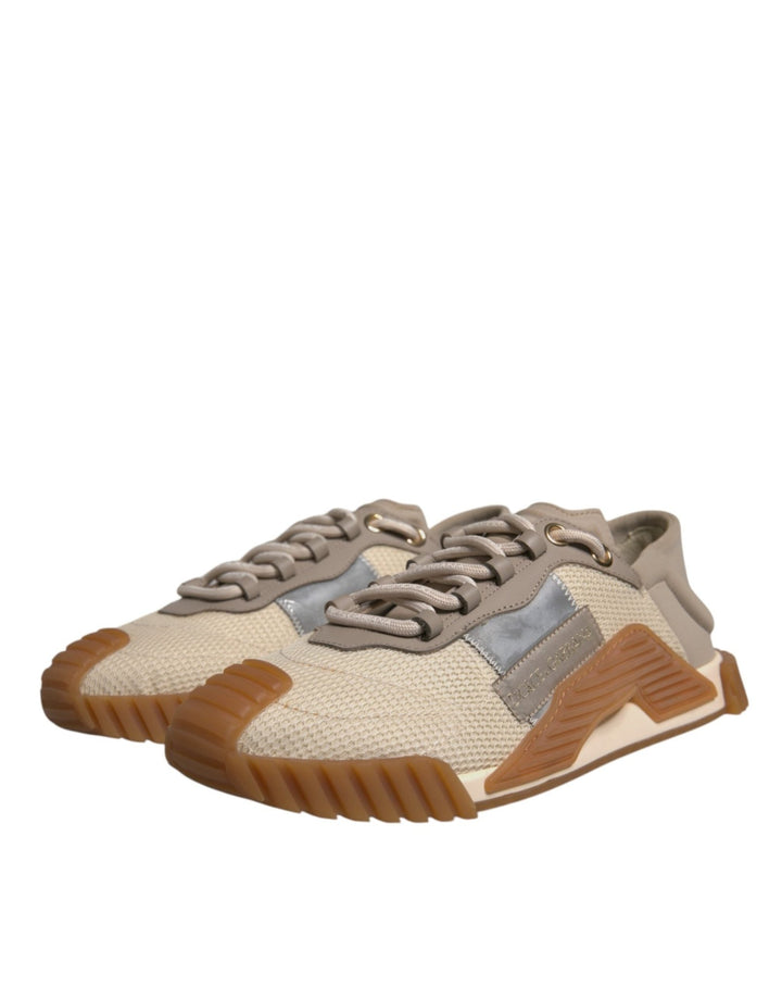 Dolce & Gabbana Multicolor Lace Up Low Top NS1 Sneakers Shoes - RIMODA