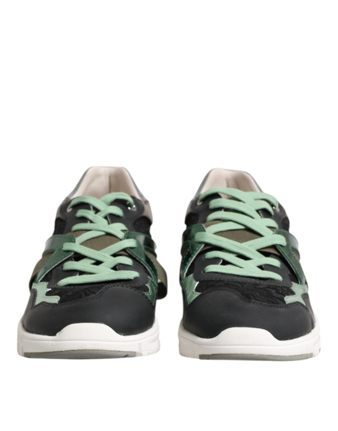 Dolce & Gabbana Multicolor Lace Up Low Top Sneakers Shoes - RIMODA