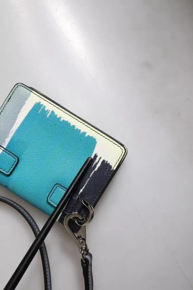 Dolce & Gabbana Multicolor Leather DG Logo Bifold Card Holder Wallet - RIMODA