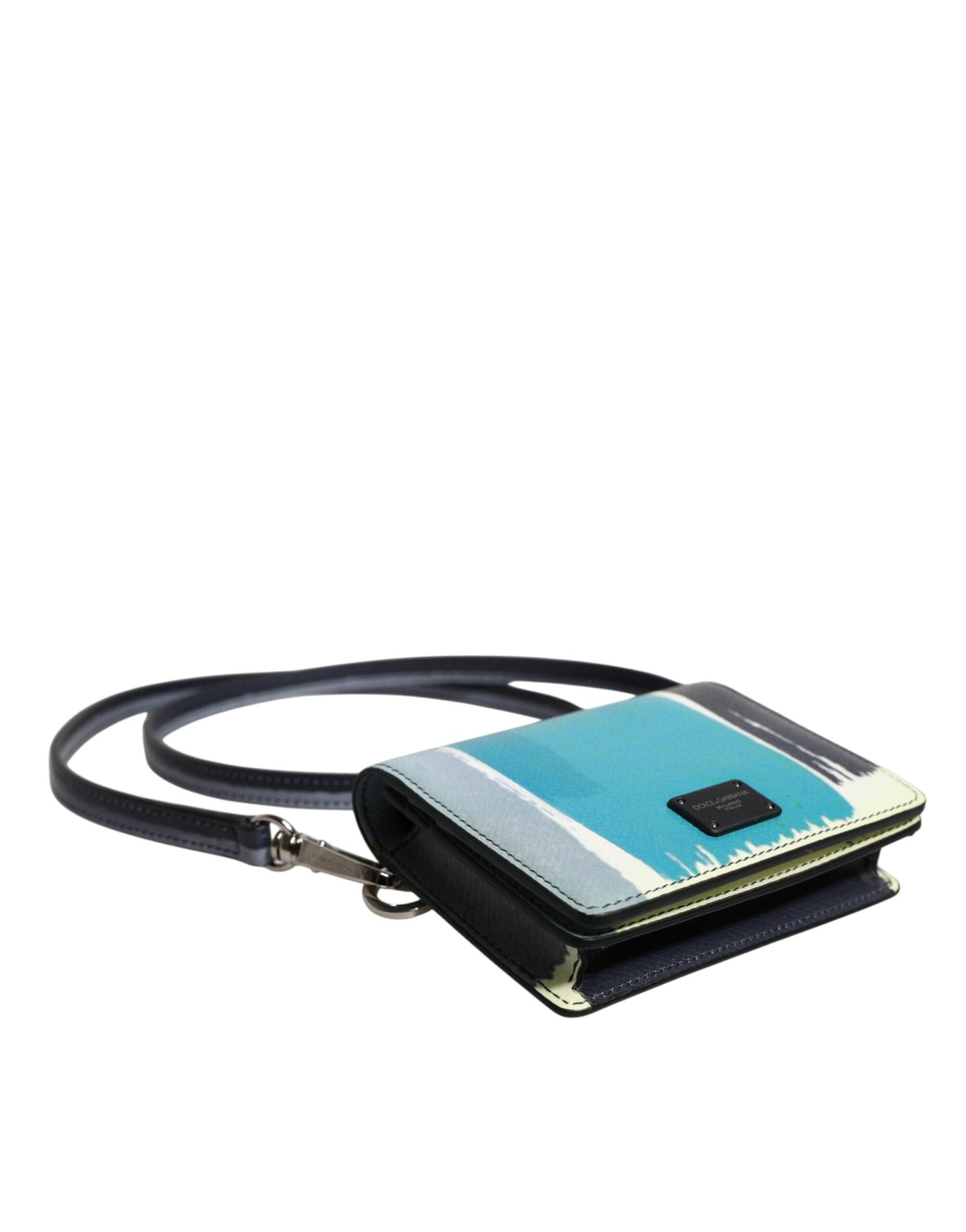 Dolce & Gabbana Multicolor Leather DG Logo Bifold Card Holder Wallet - RIMODA