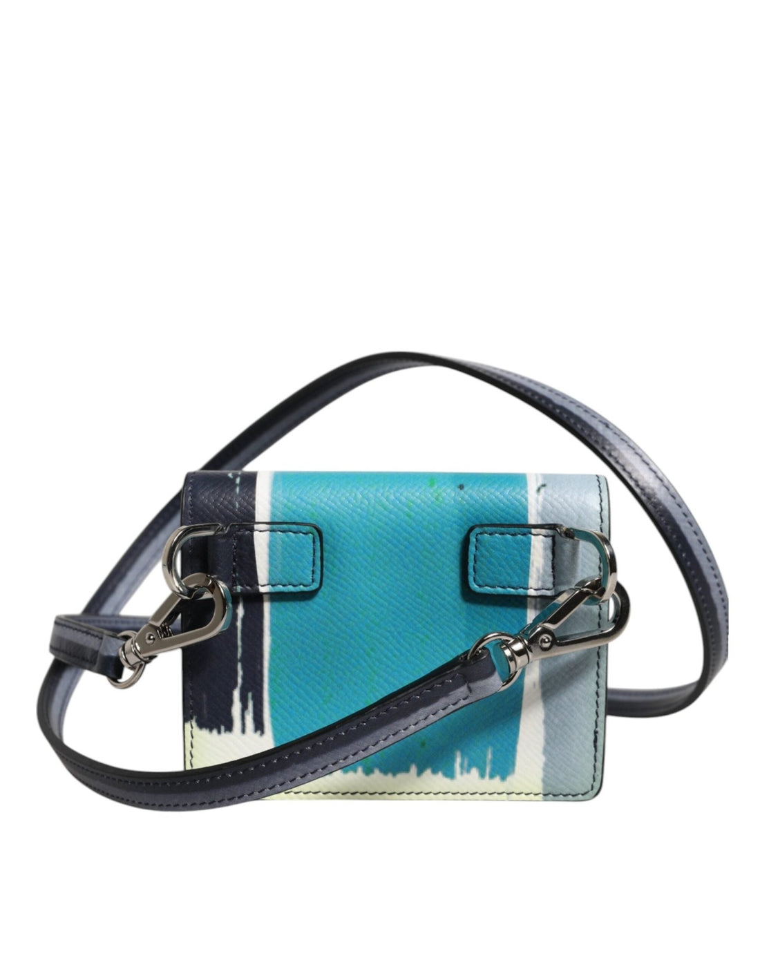 Dolce & Gabbana Multicolor Leather DG Logo Bifold Card Holder Wallet - RIMODA