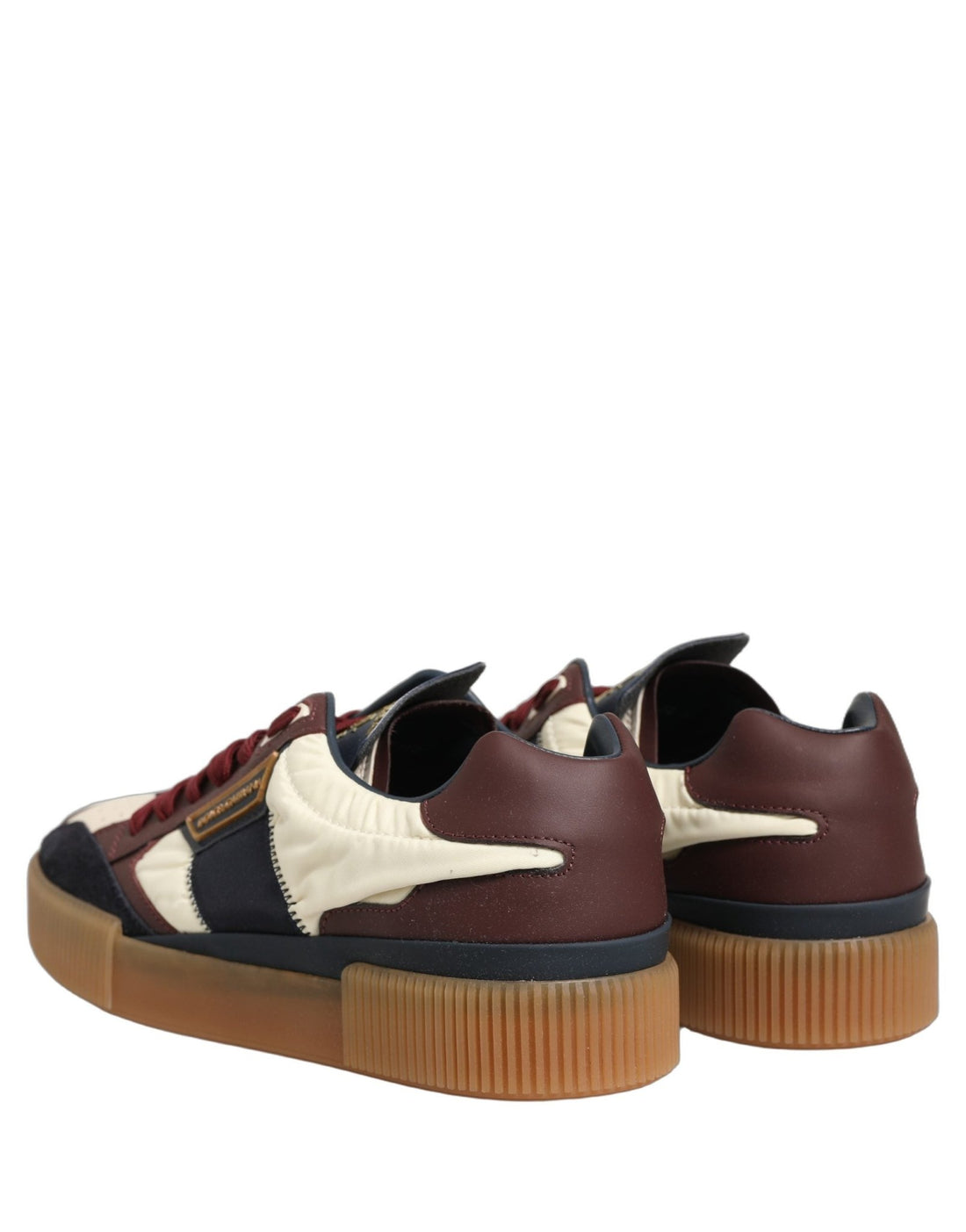 Dolce & Gabbana Multicolor Leather MIAMI Low Top Sneakers Shoes - RIMODA