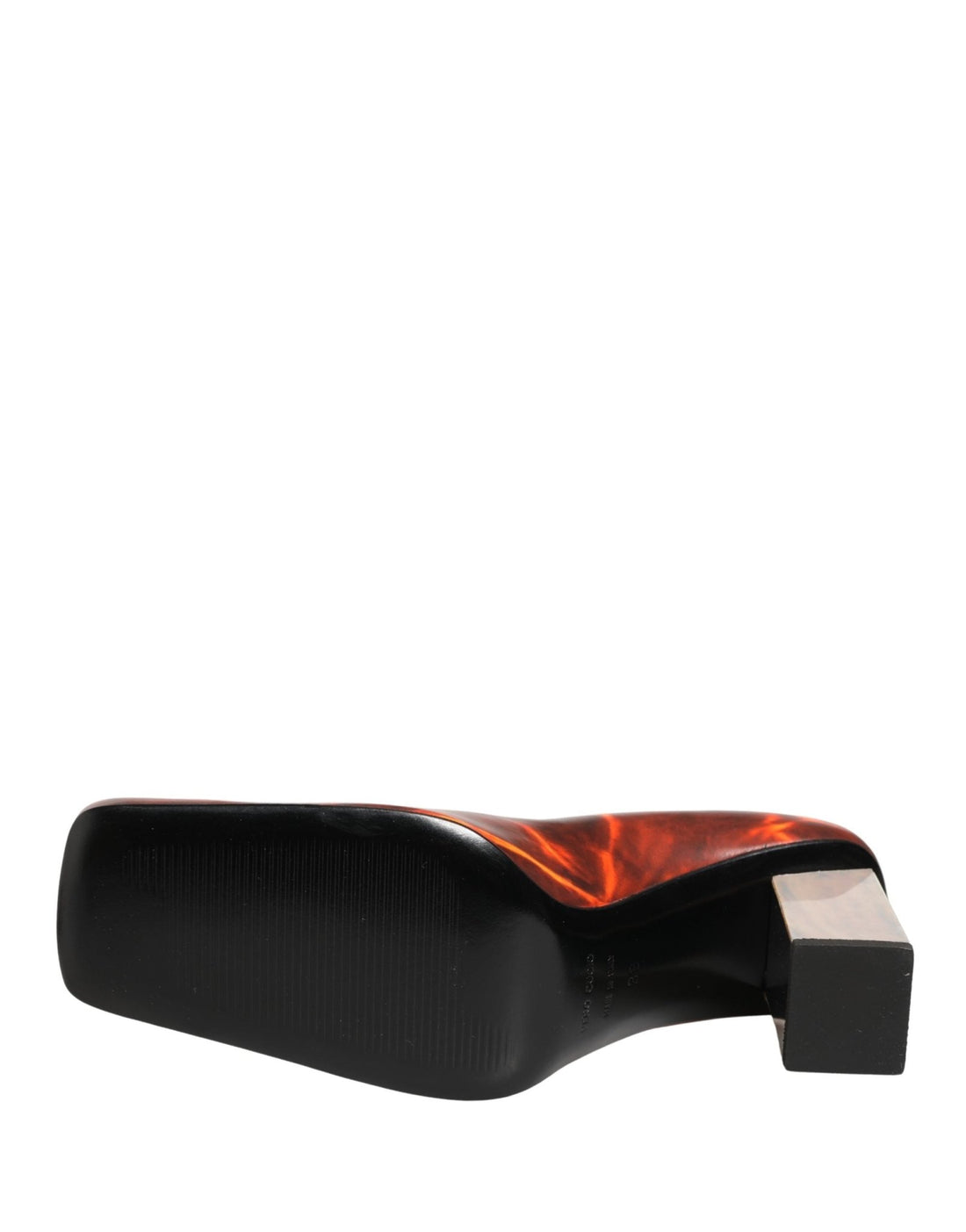 Dolce & Gabbana Multicolor Leather Square Toe Pumps Shoes - RIMODA