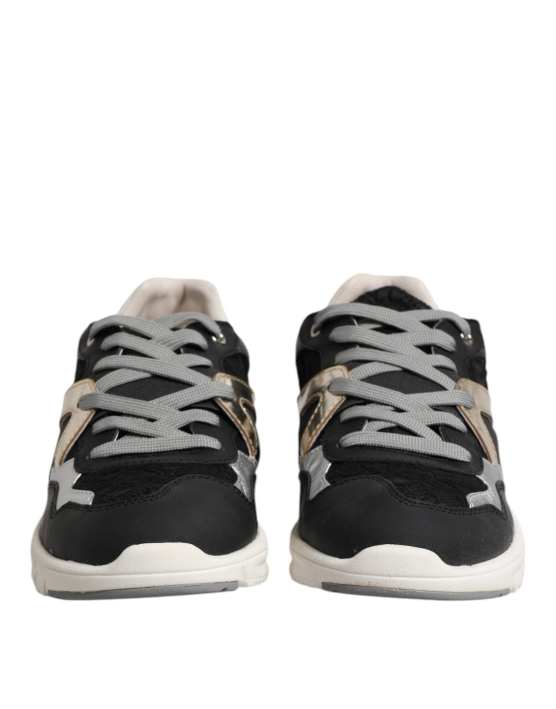 Dolce & Gabbana Multicolor Leather Suede Low Top Sneaker Shoes - RIMODA