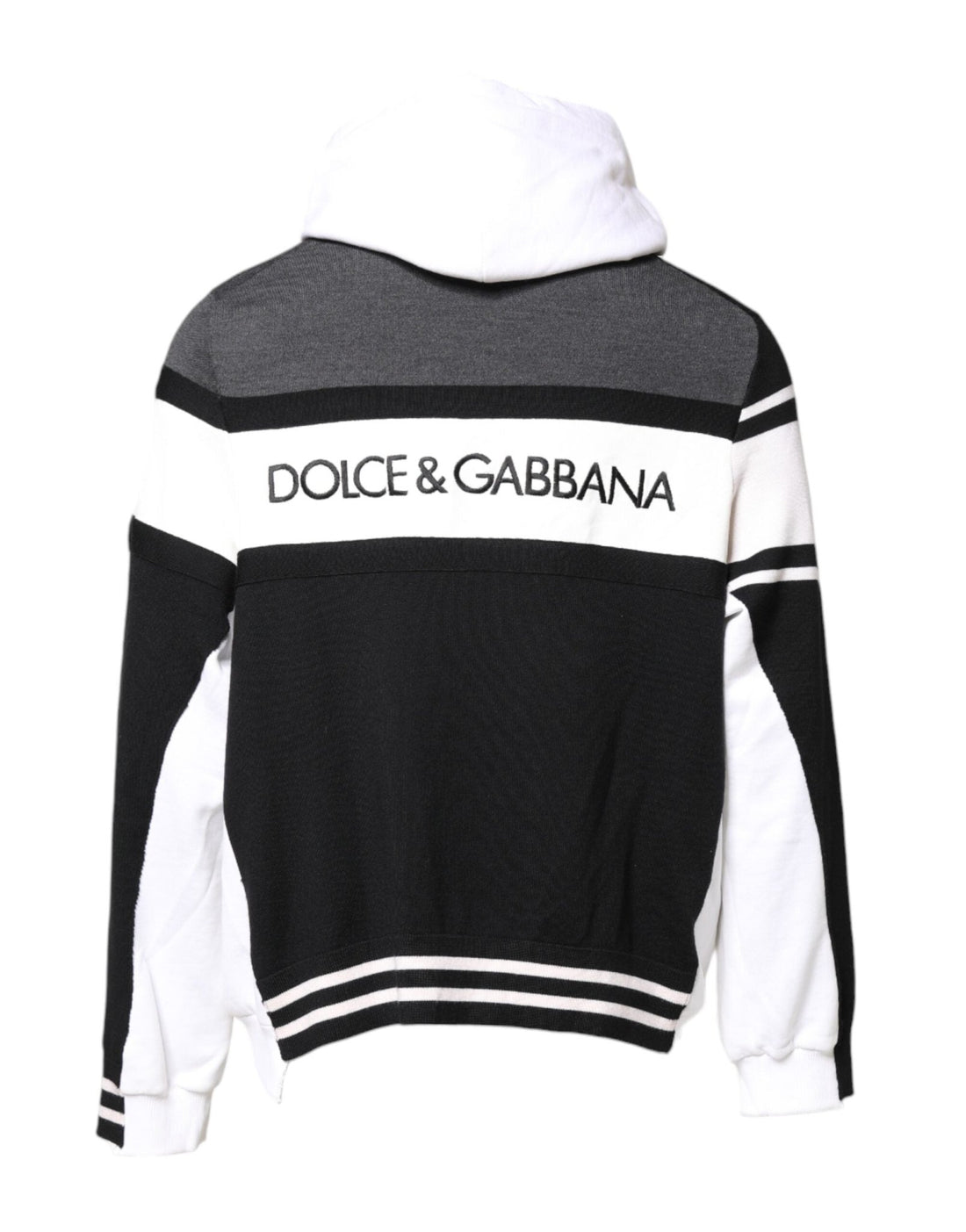 Dolce & Gabbana Multicolor Logo Pullover Hooded Sweater - RIMODA