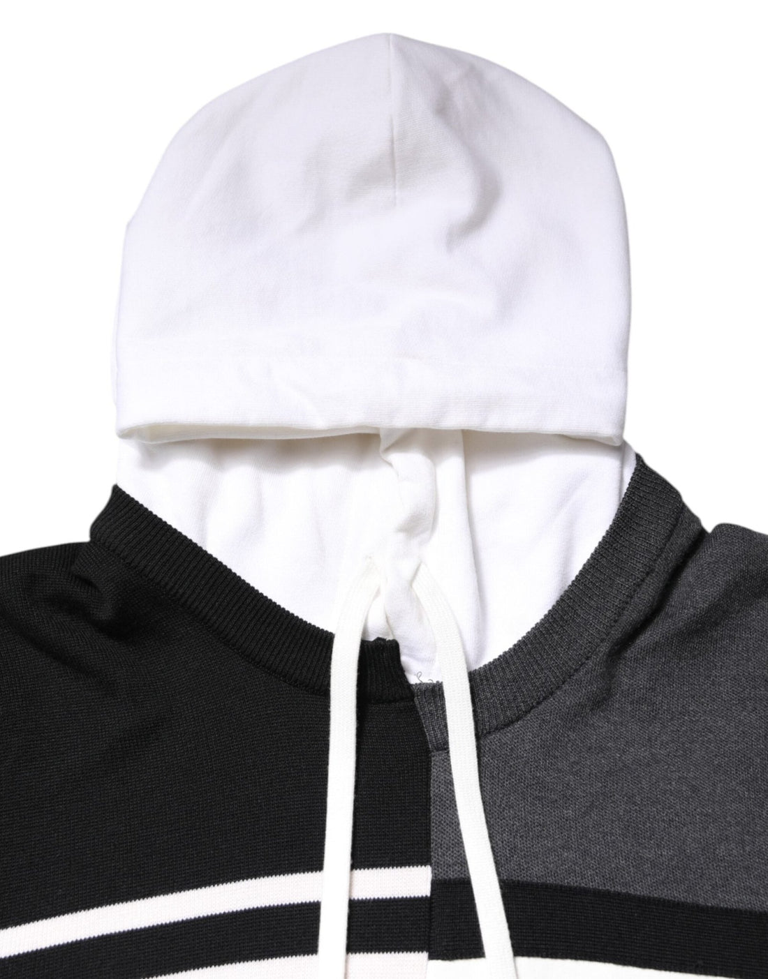 Dolce & Gabbana Multicolor Logo Pullover Hooded Sweater - RIMODA