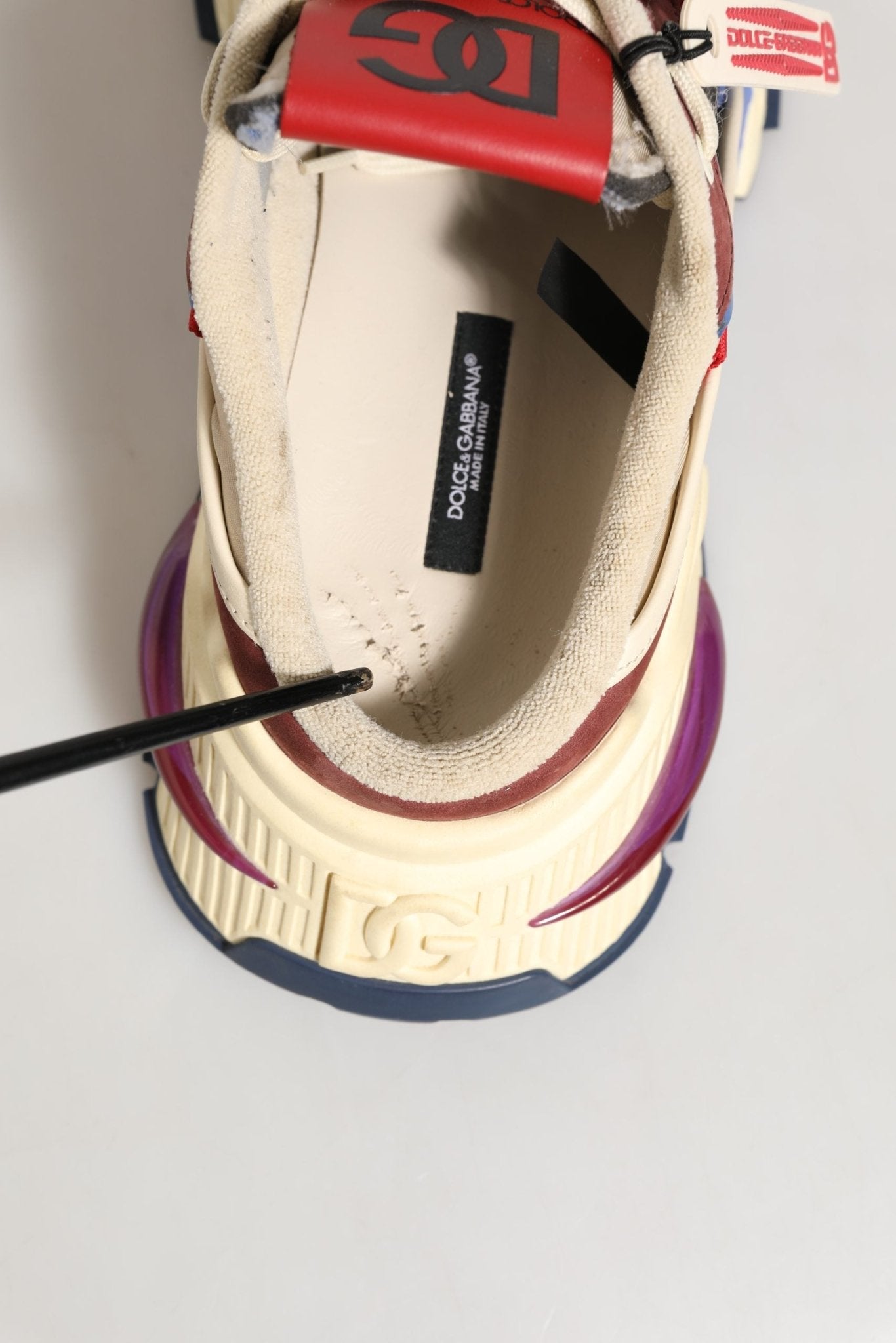 Dolce & Gabbana Multicolor Low Top Airmaster Sneakers Shoes - RIMODA
