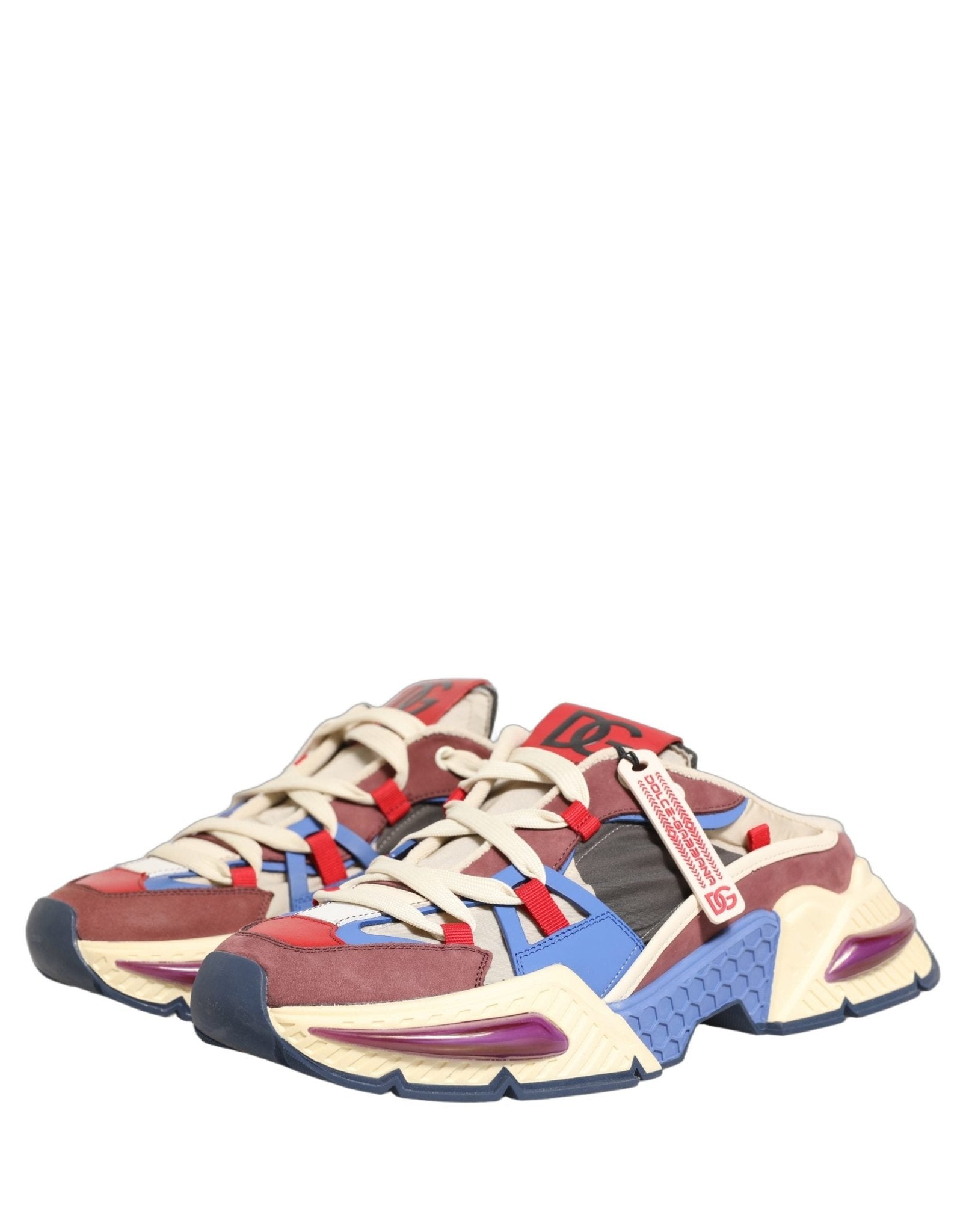 Dolce & Gabbana Multicolor Low Top Airmaster Sneakers Shoes - RIMODA
