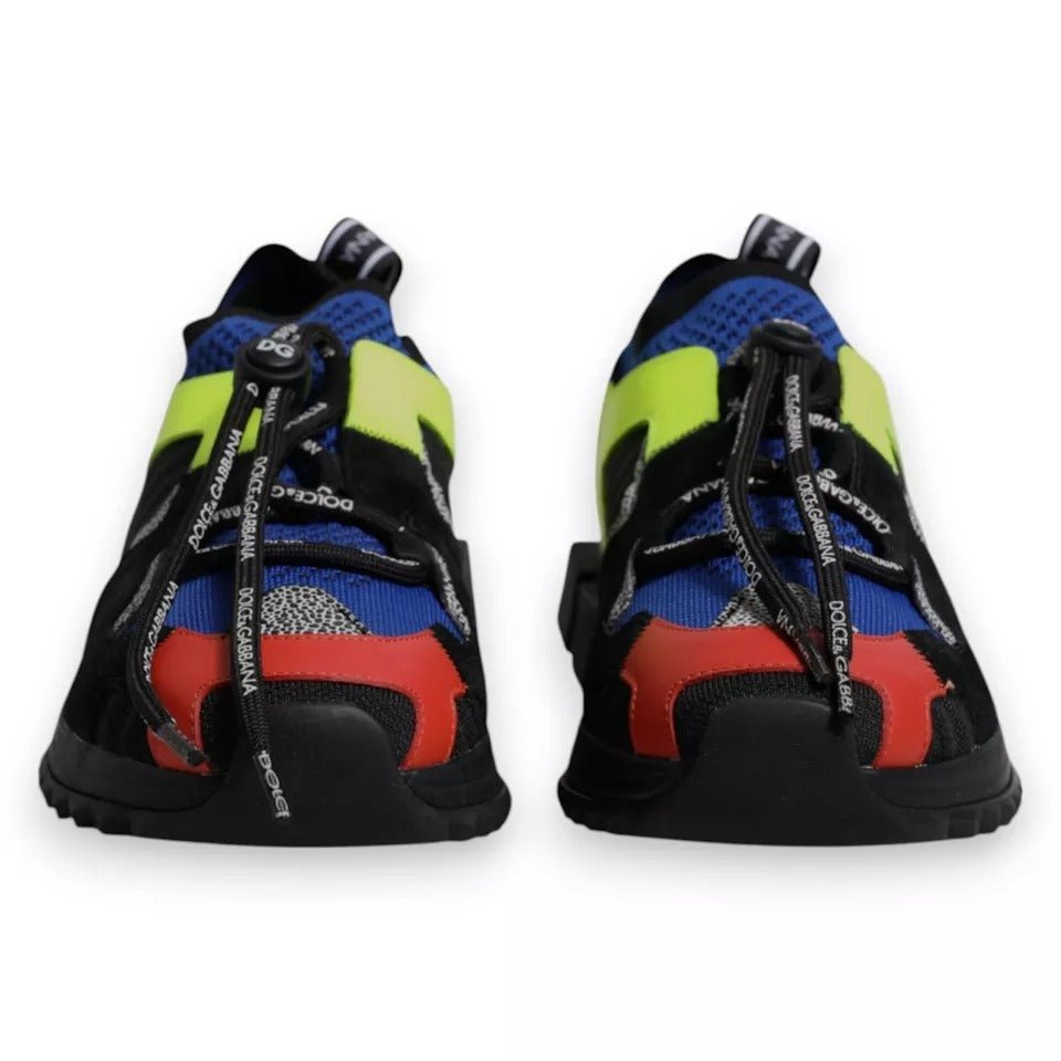 Dolce & Gabbana Multicolor Low Top Sorrento Sneakers Shoes - RIMODA