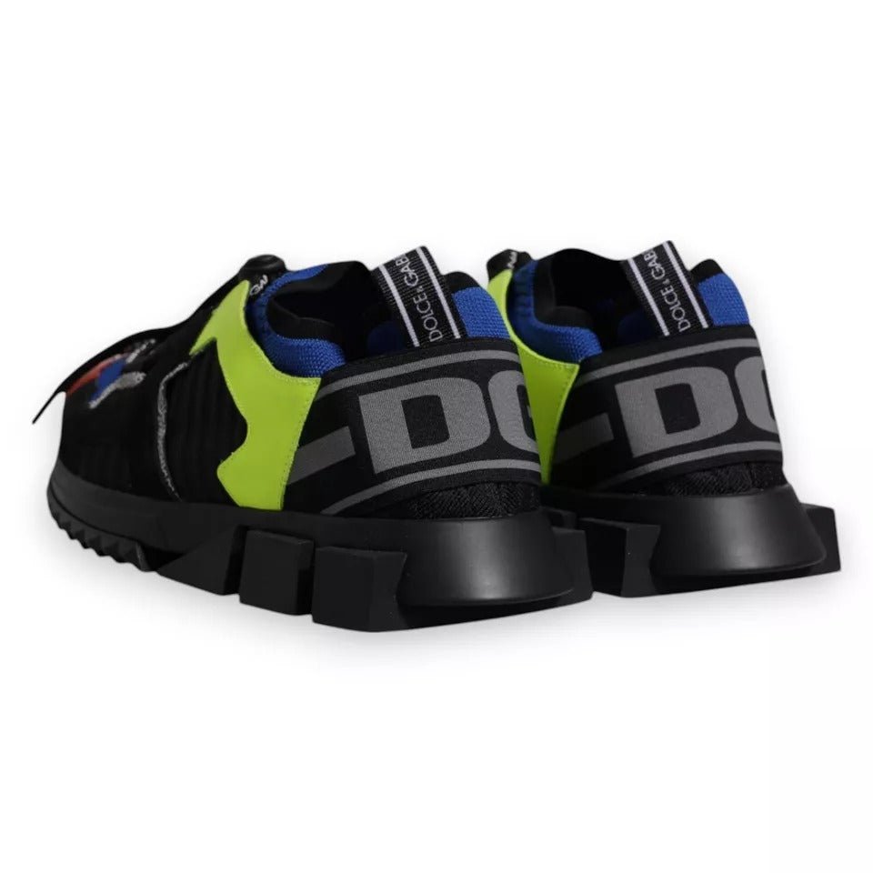 Dolce & Gabbana Multicolor Low Top Sorrento Sneakers Shoes - RIMODA