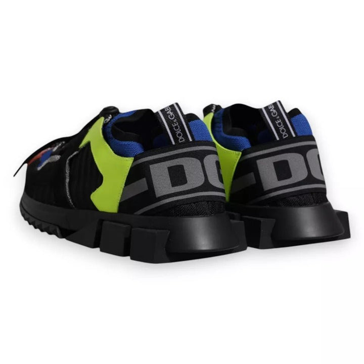 Dolce & Gabbana Multicolor Low Top Sorrento Sneakers Shoes - RIMODA