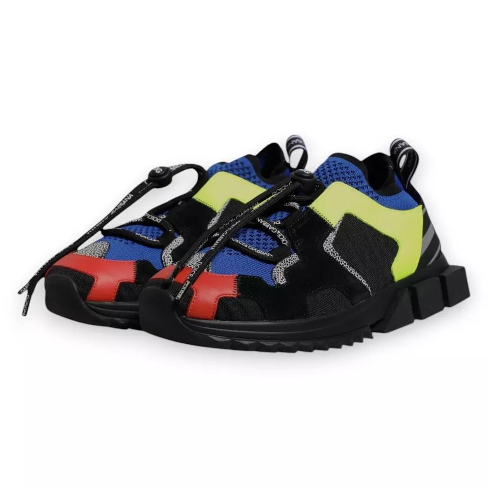 Dolce & Gabbana Multicolor Low Top Sorrento Sneakers Shoes - RIMODA