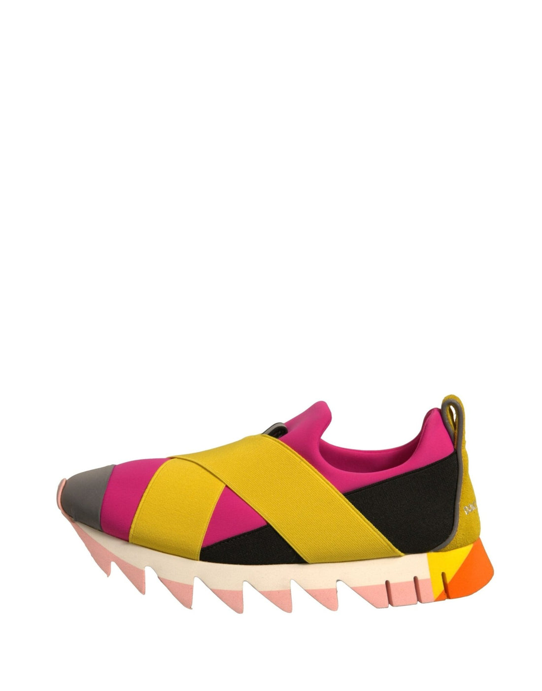 Dolce & Gabbana Multicolor Neoprene Elastic Ibiza Sneakers Shoes - RIMODA