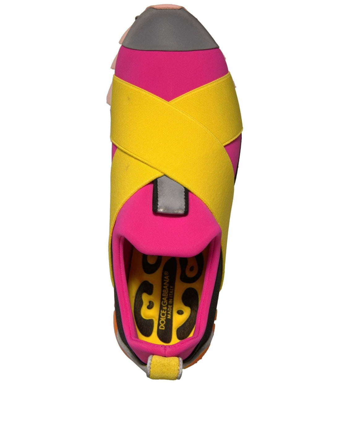 Dolce & Gabbana Multicolor Neoprene Elastic Ibiza Sneakers Shoes - RIMODA