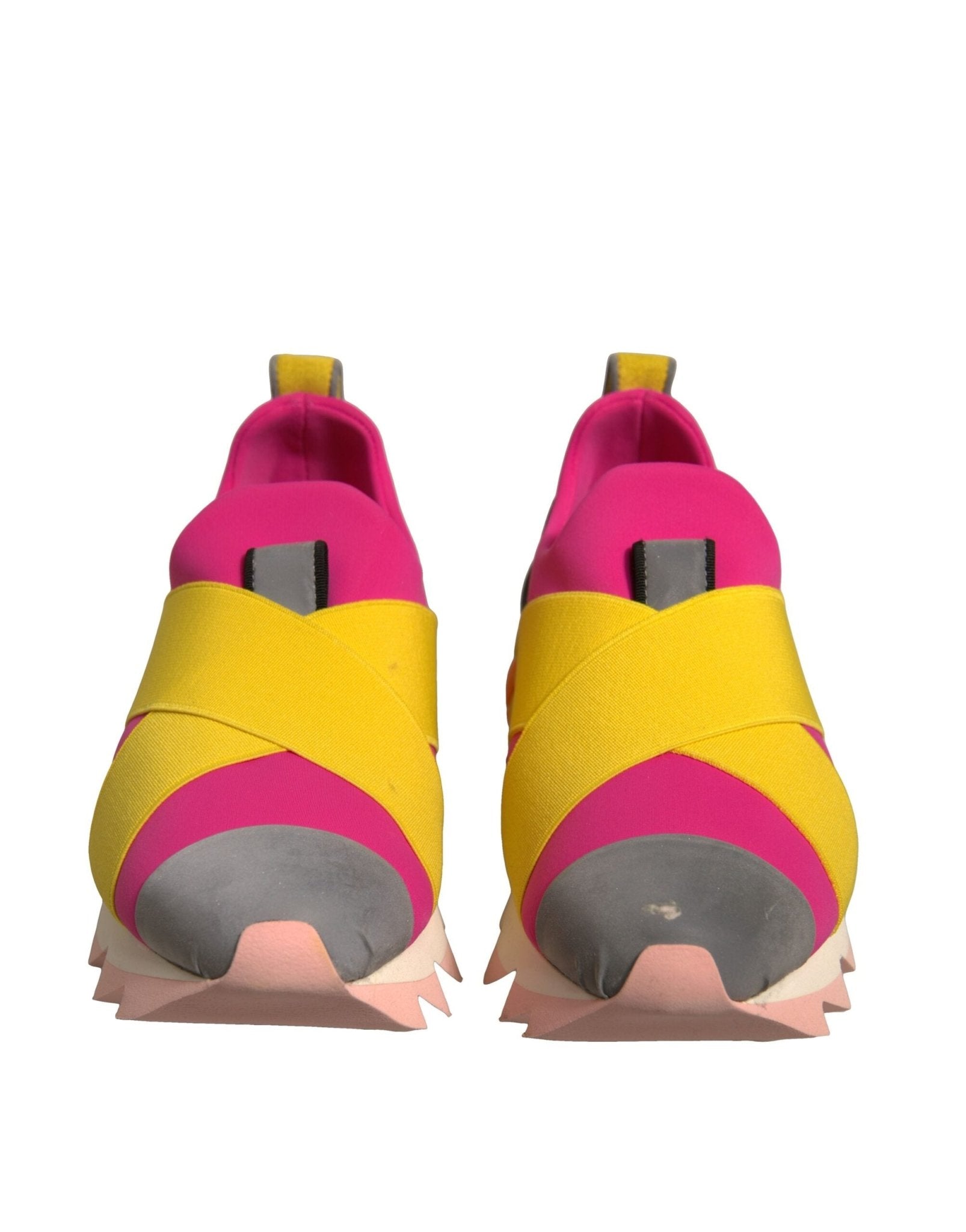 Dolce & Gabbana Multicolor Neoprene Elastic Ibiza Sneakers Shoes - RIMODA