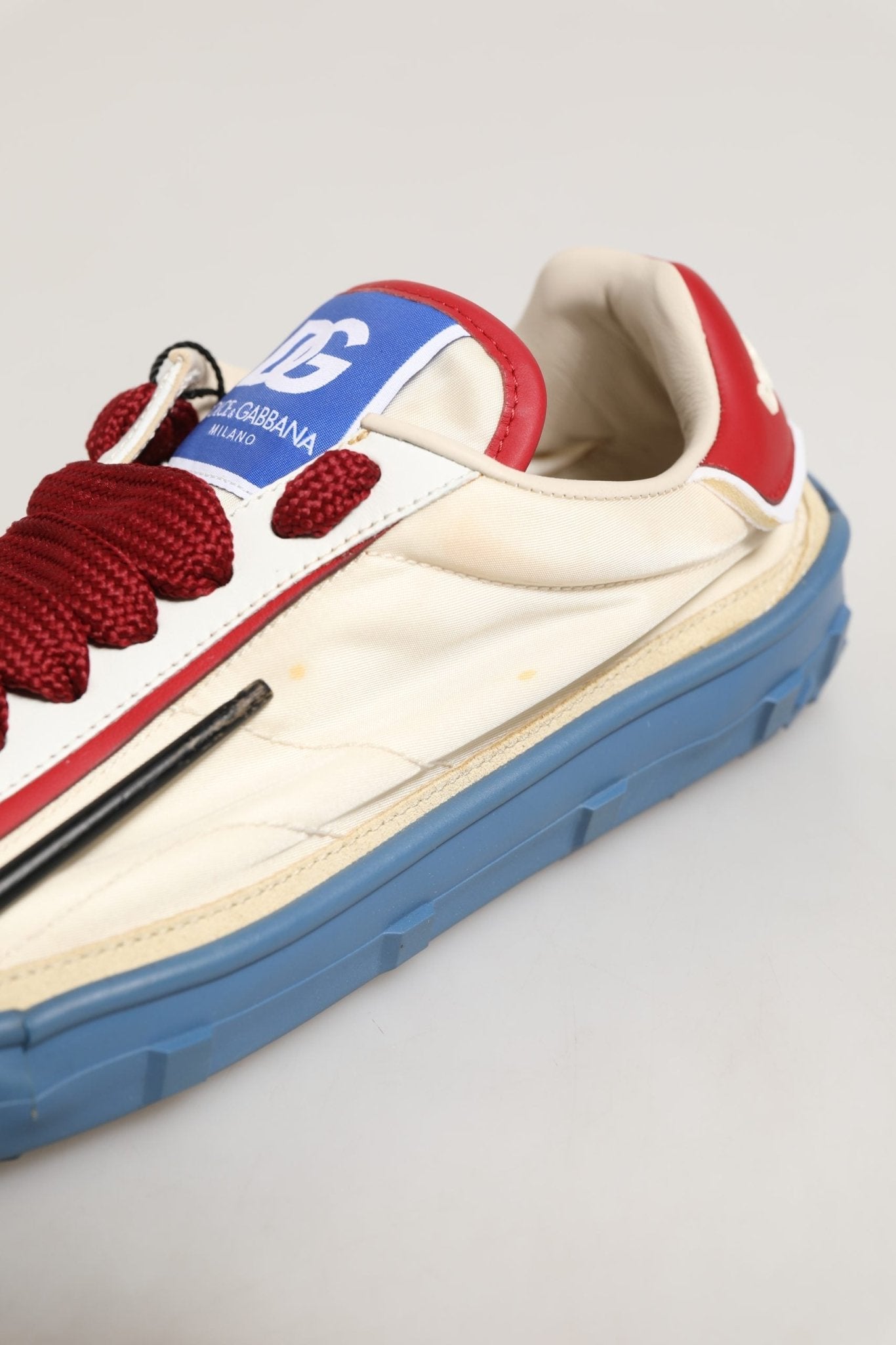 Dolce & Gabbana Multicolor Old Runner Lace Up Sneakers Shoes - RIMODA