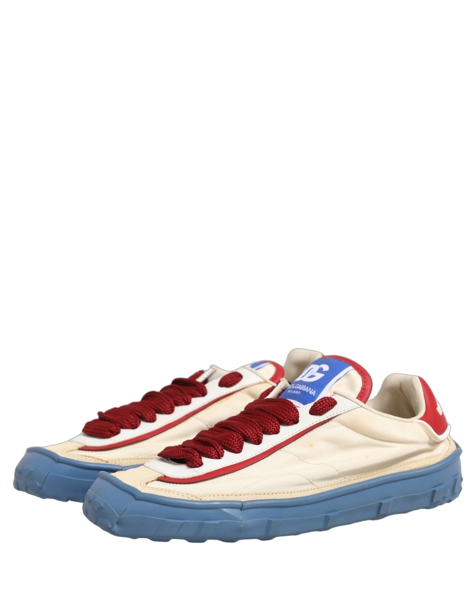 Dolce & Gabbana Multicolor Old Runner Lace Up Sneakers Shoes - RIMODA
