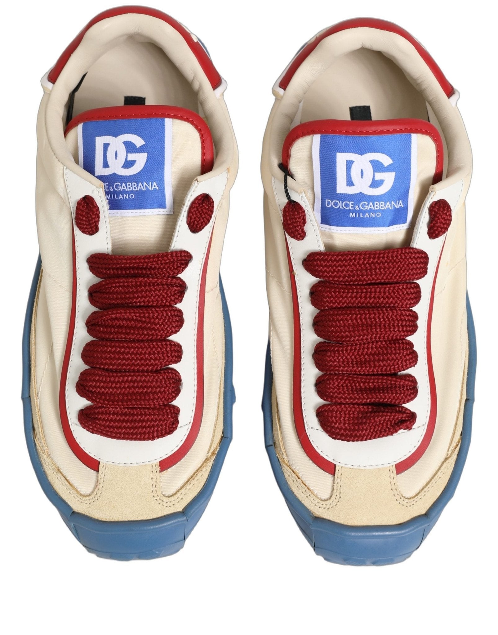 Dolce & Gabbana Multicolor Old Runner Lace Up Sneakers Shoes - RIMODA